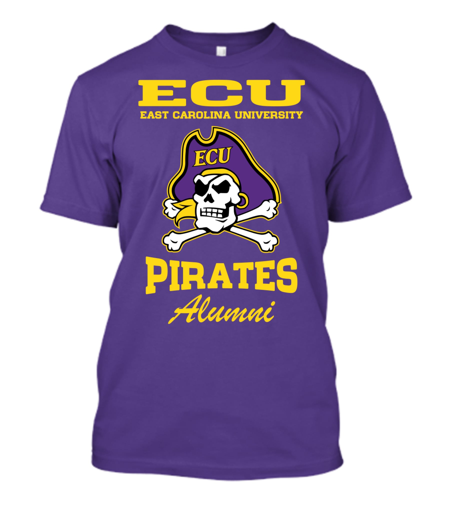 ECU East Carolina University Pirates Alumni T-Shirt