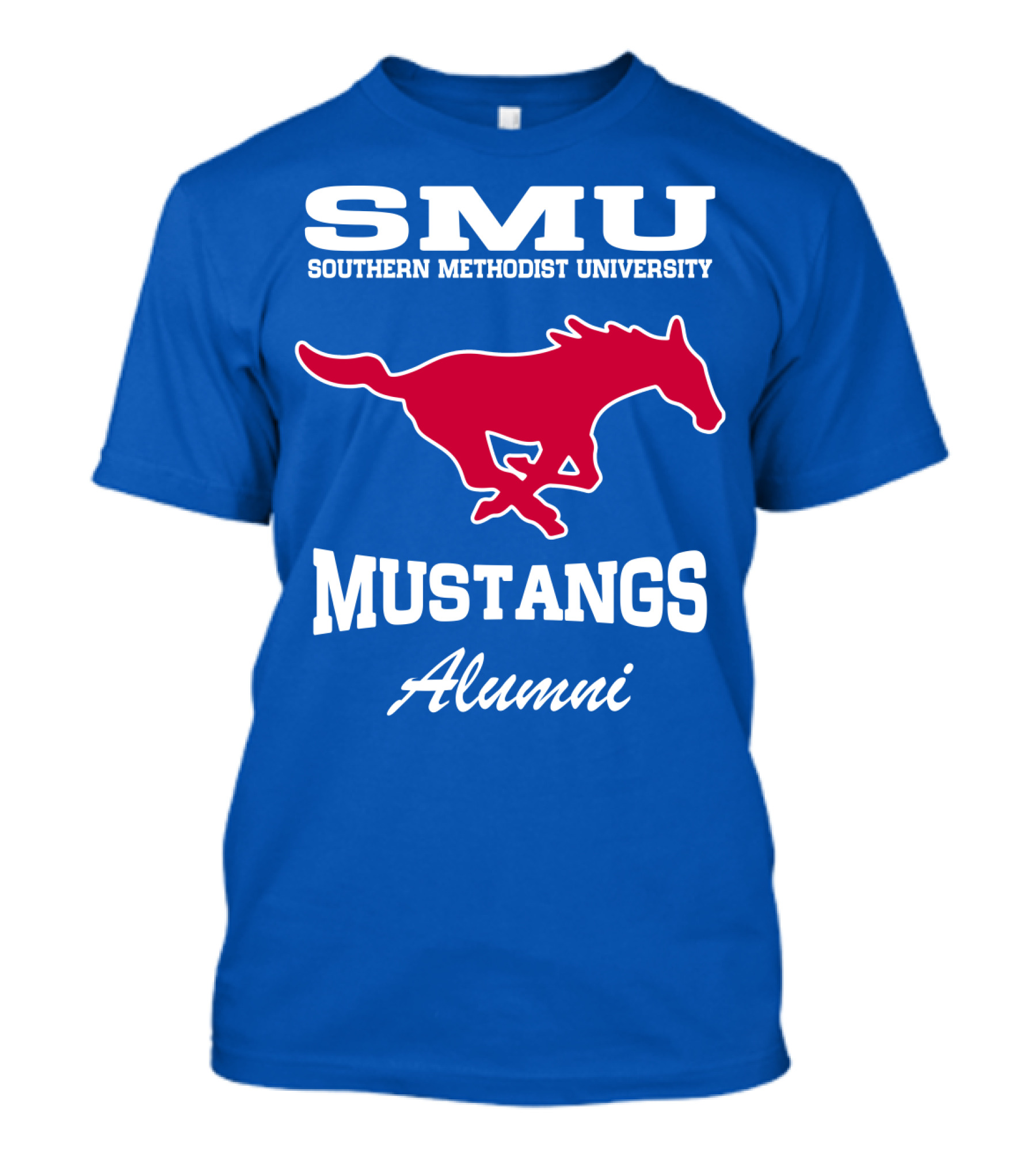 SMU Southern Methodist University Mustangs Alumni T-Shirt