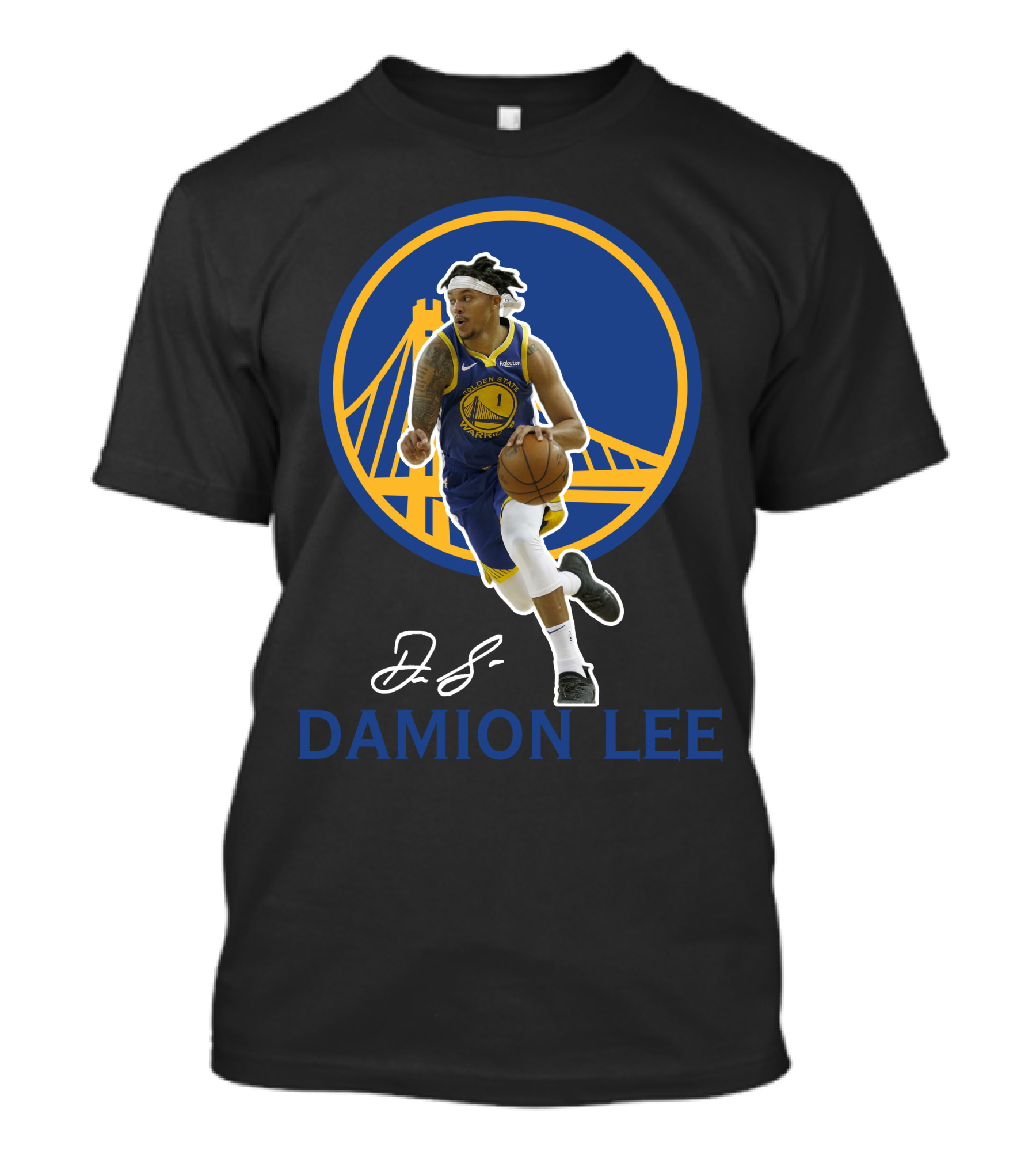Gsw06 Damion Lee Golden State Basketball T-Shirt
