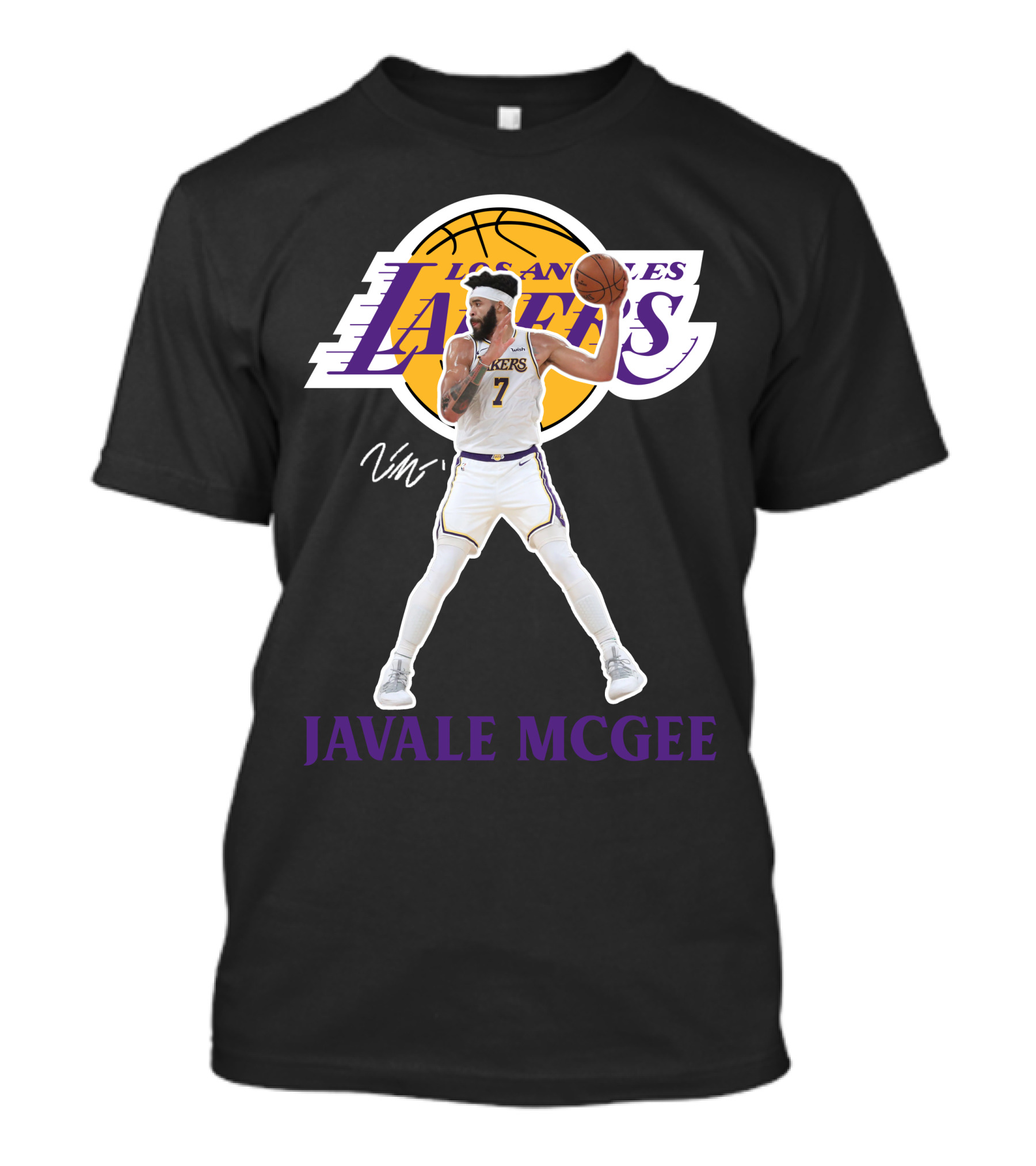 Los Angeles Lakers Javale Mcgee La09 T-Shirt