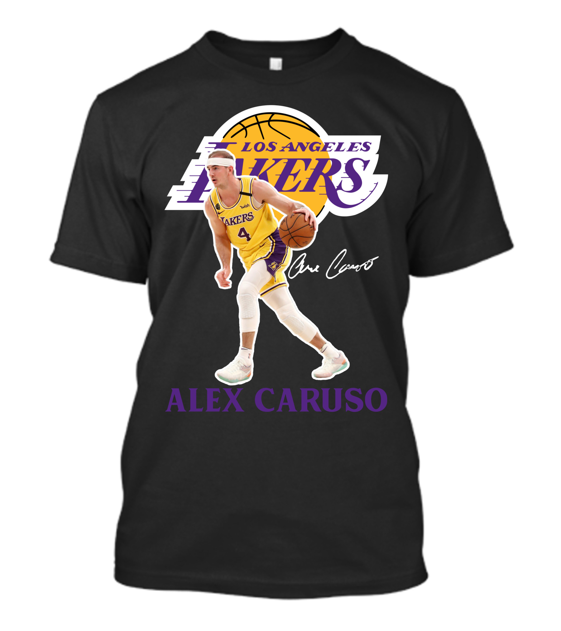 Alex Caruso Los Angeles Lakers La03 T-Shirt