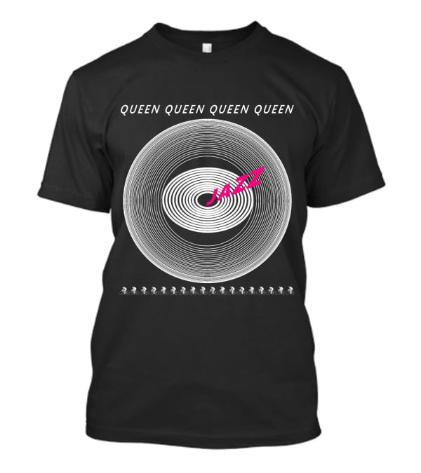 Queen Jazz Circle With Bicycle T-Shirt