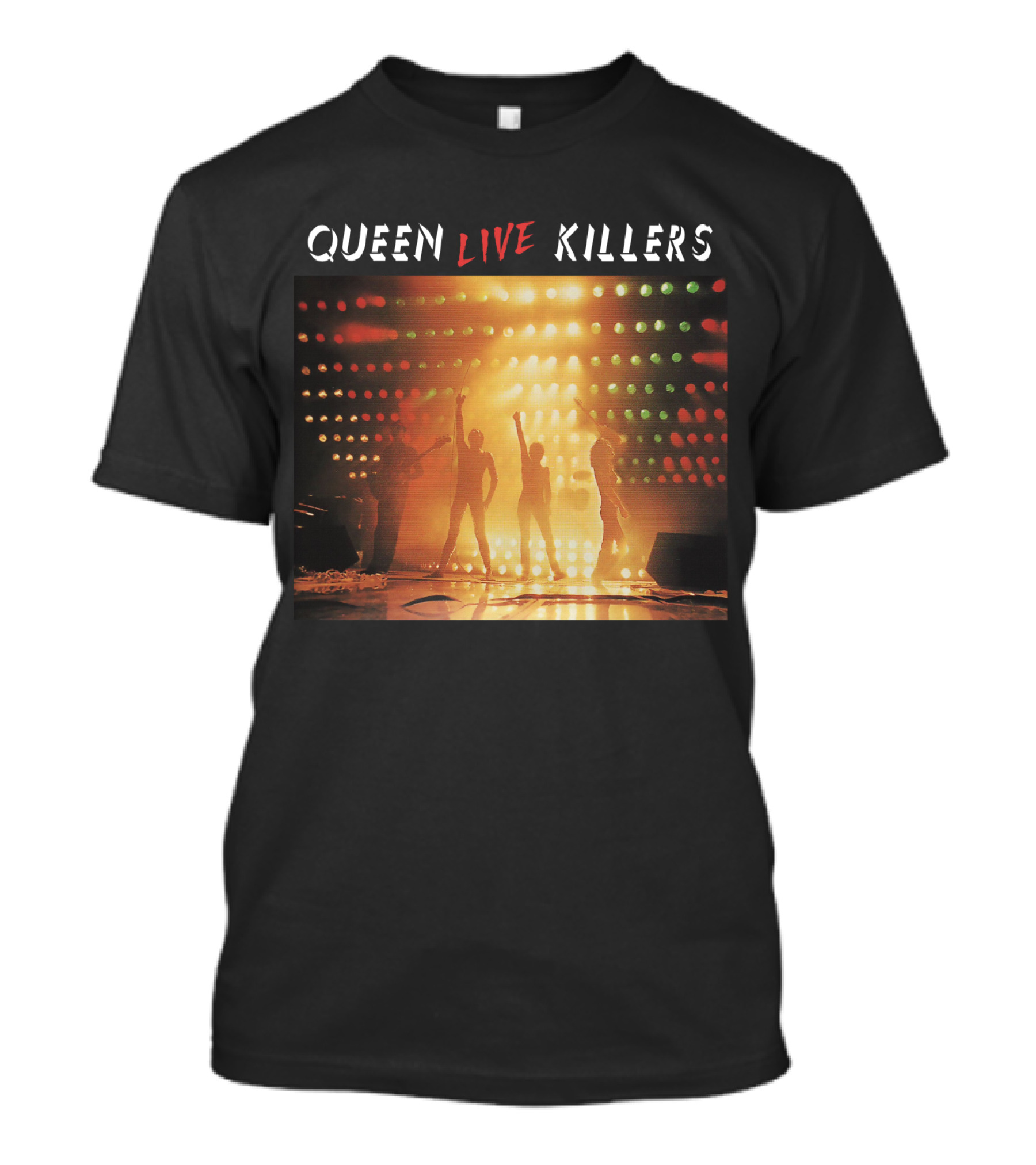 QUEEN Live Killers Concert Stage Lights T-Shirt