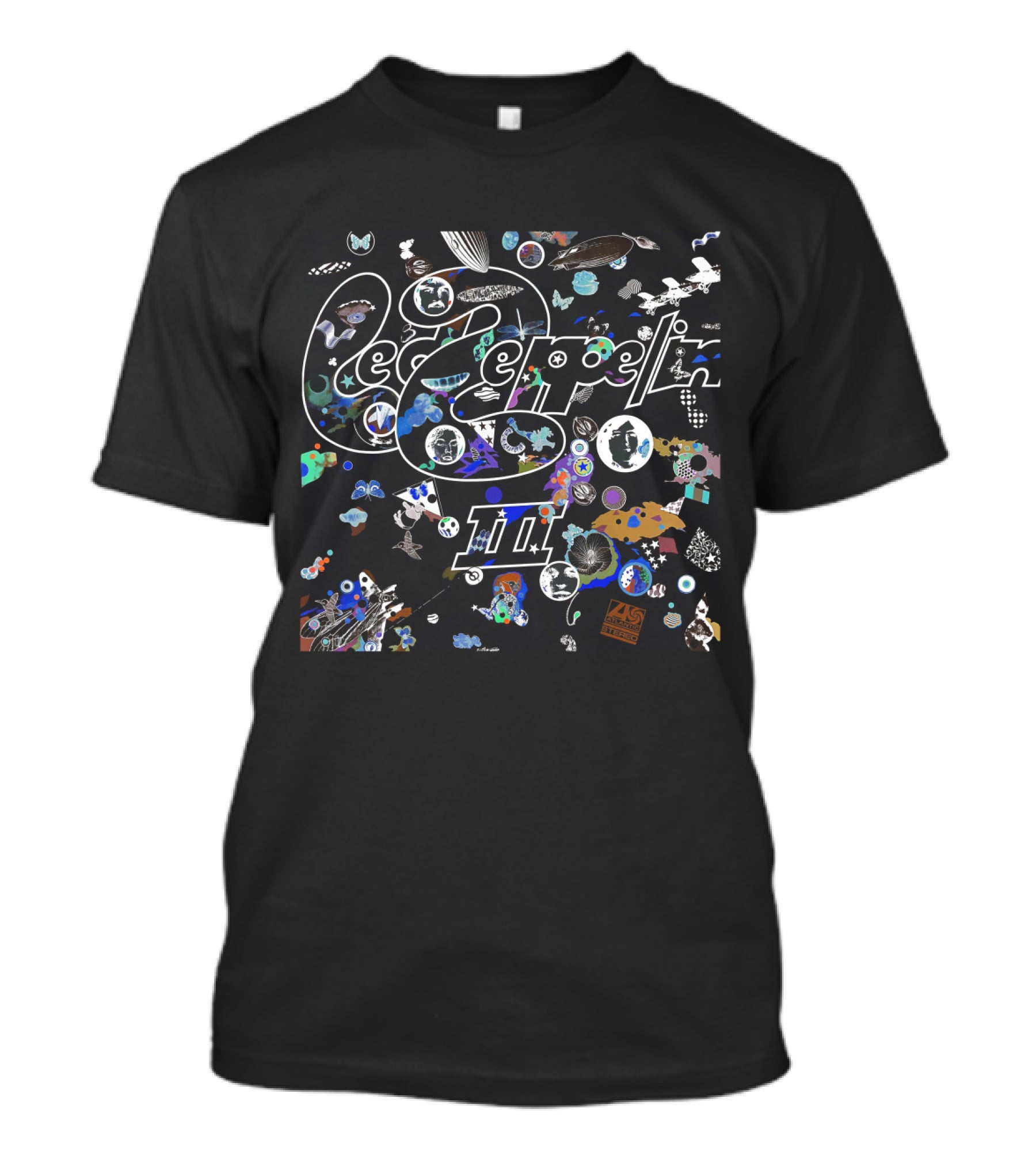 Lz 29 Whimsical Nature And Fantasy Creature Kaleidoscope T-Shirt