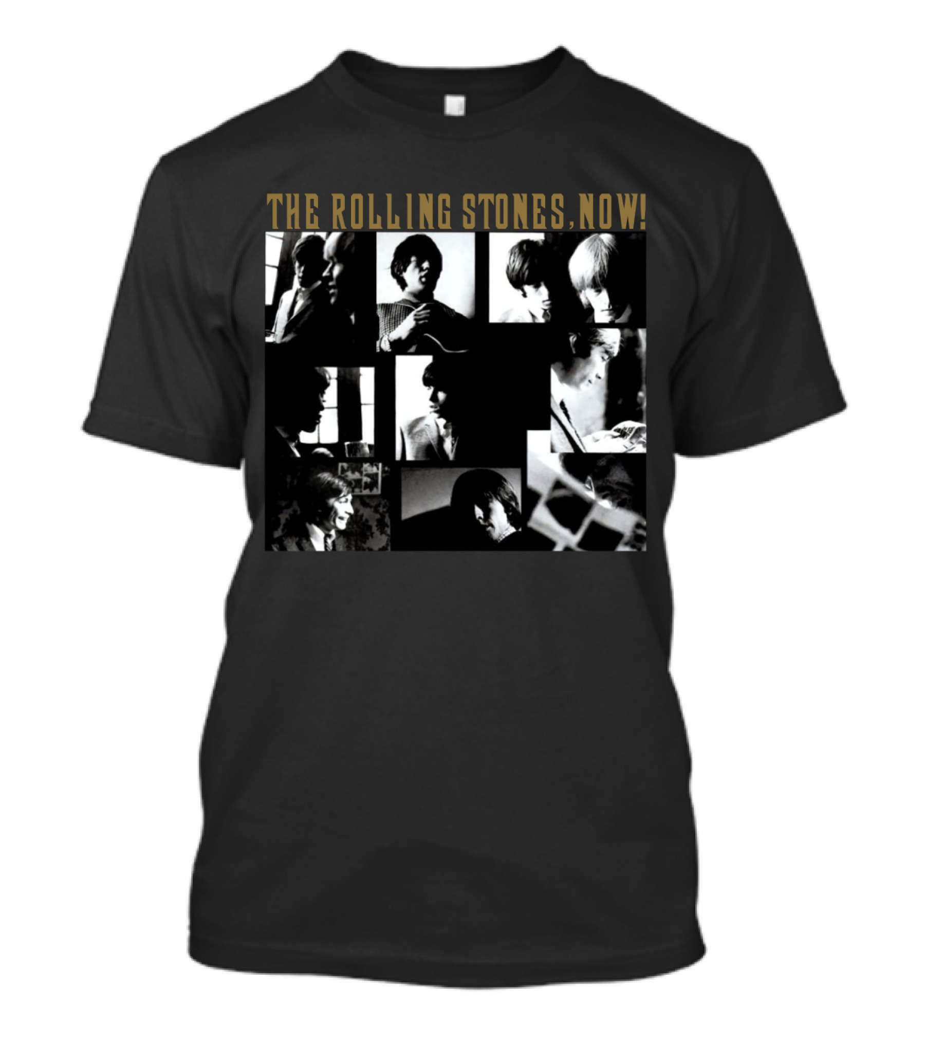 The Rolling Stones Now! Album Cover Photomontage T-Shirt