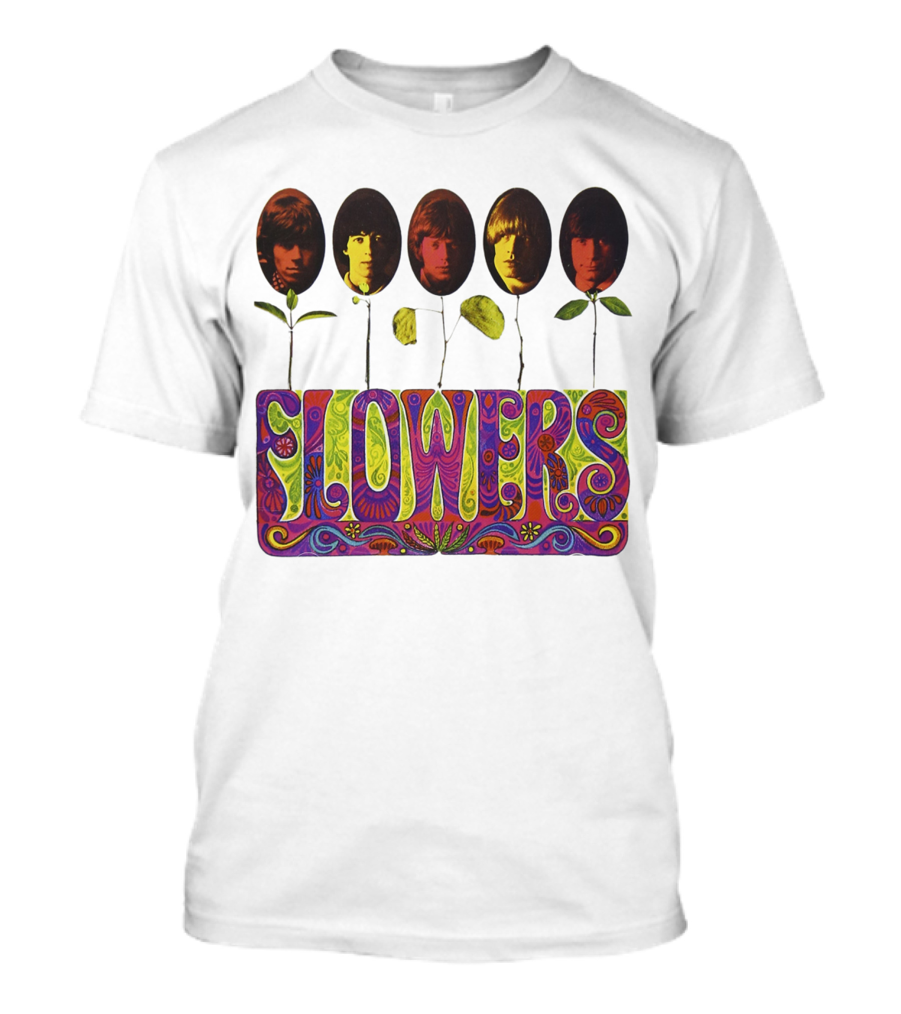 Flowers Trs 24 Psychedelic Band T-Shirt