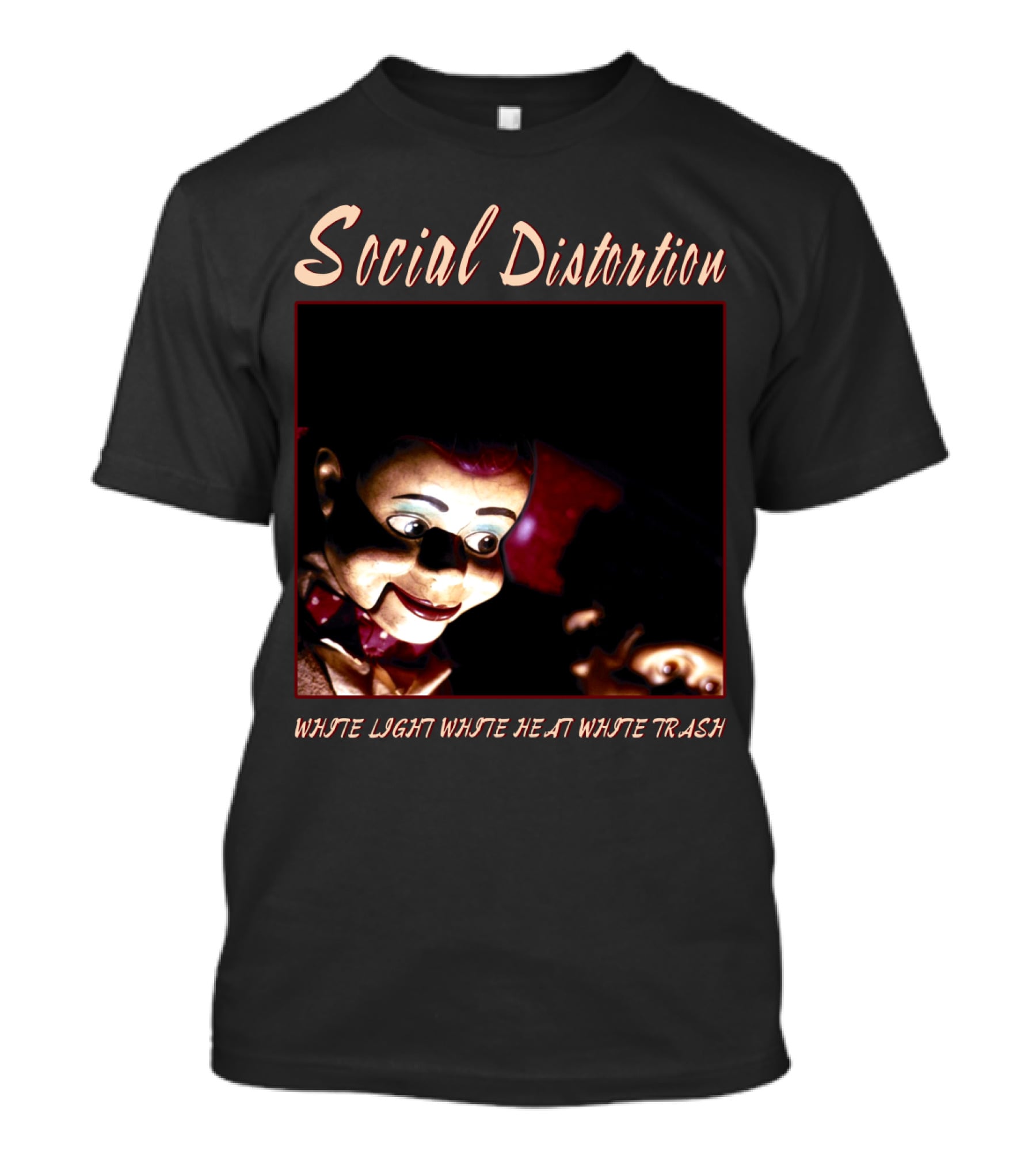 Social Distortion White Light White Heat White Trash T-Shirt