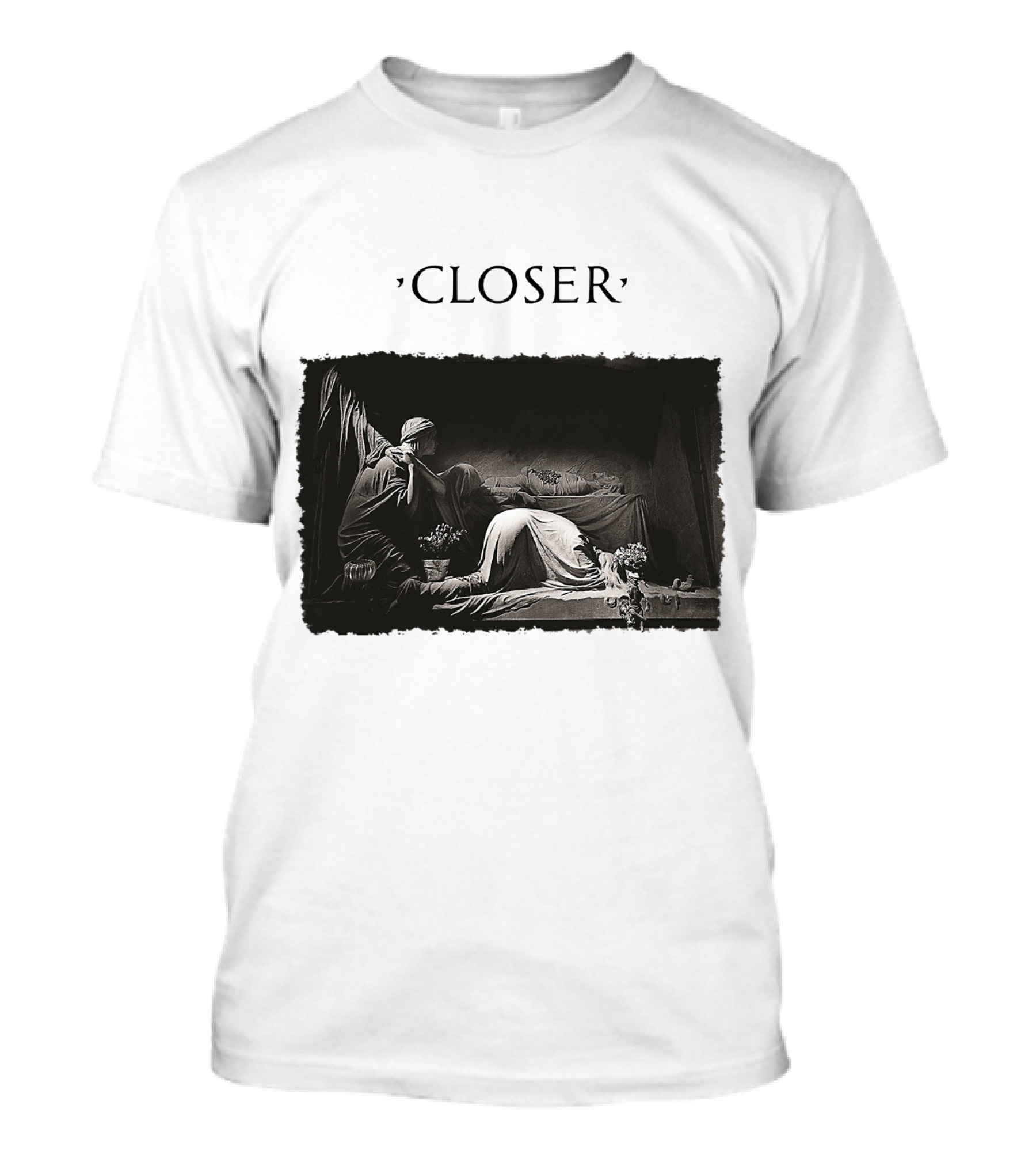 Joy Division Closer Album Cover Artistic Rendition T-Shirt