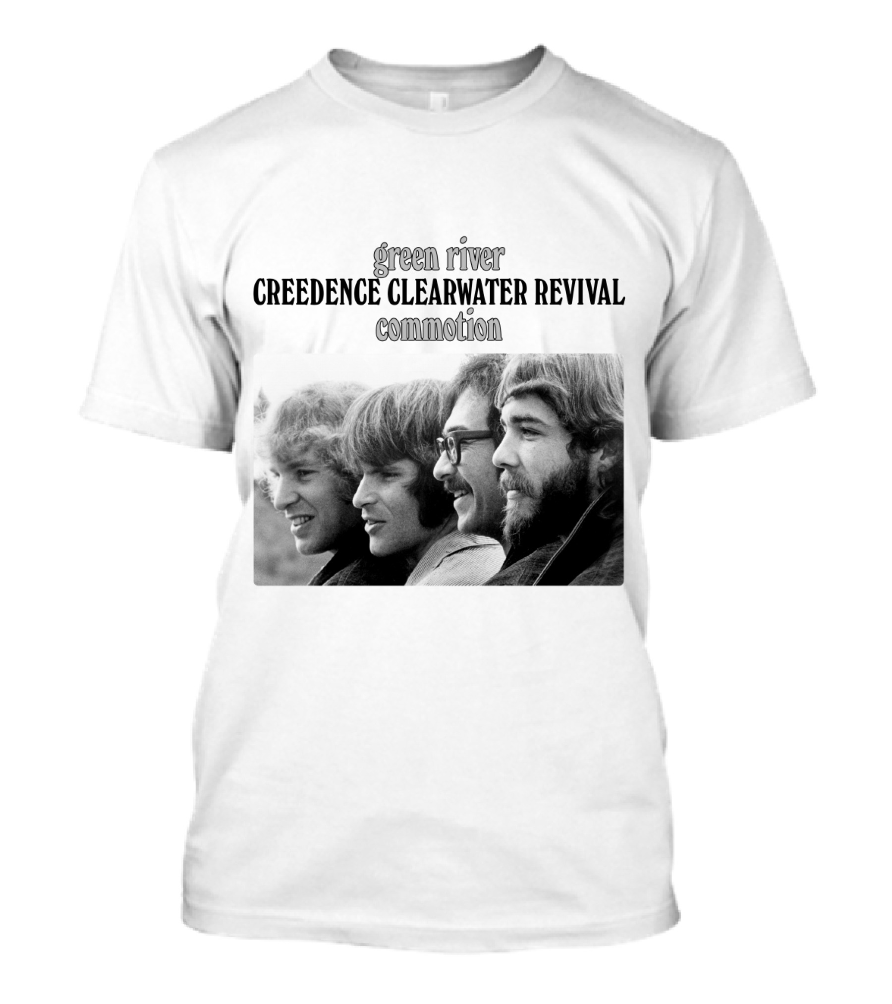 Green River Creedence Clearwater Revival Commotion T-Shirt