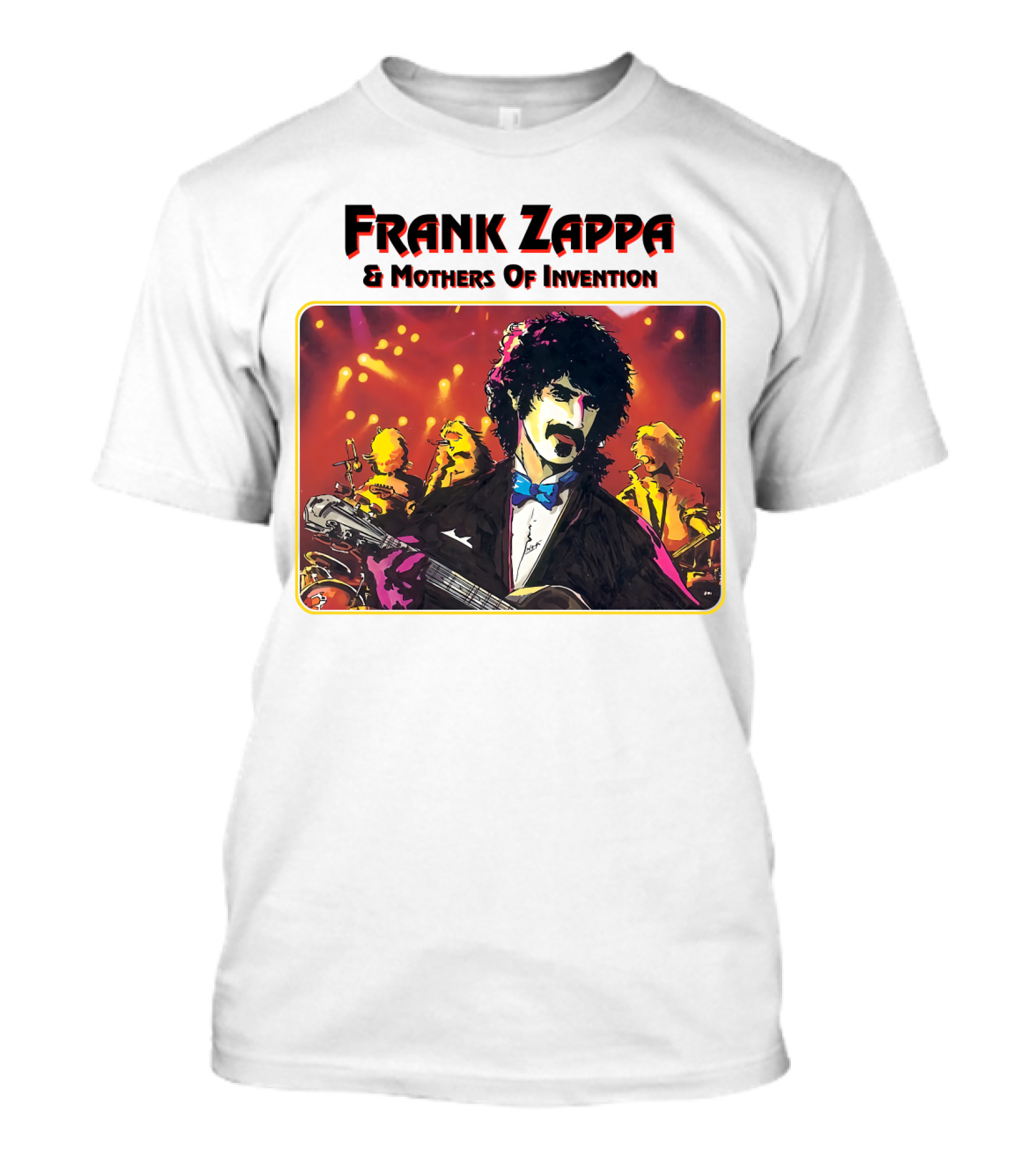 Frank Zappa & Mothers Of Invention Band T-Shirt