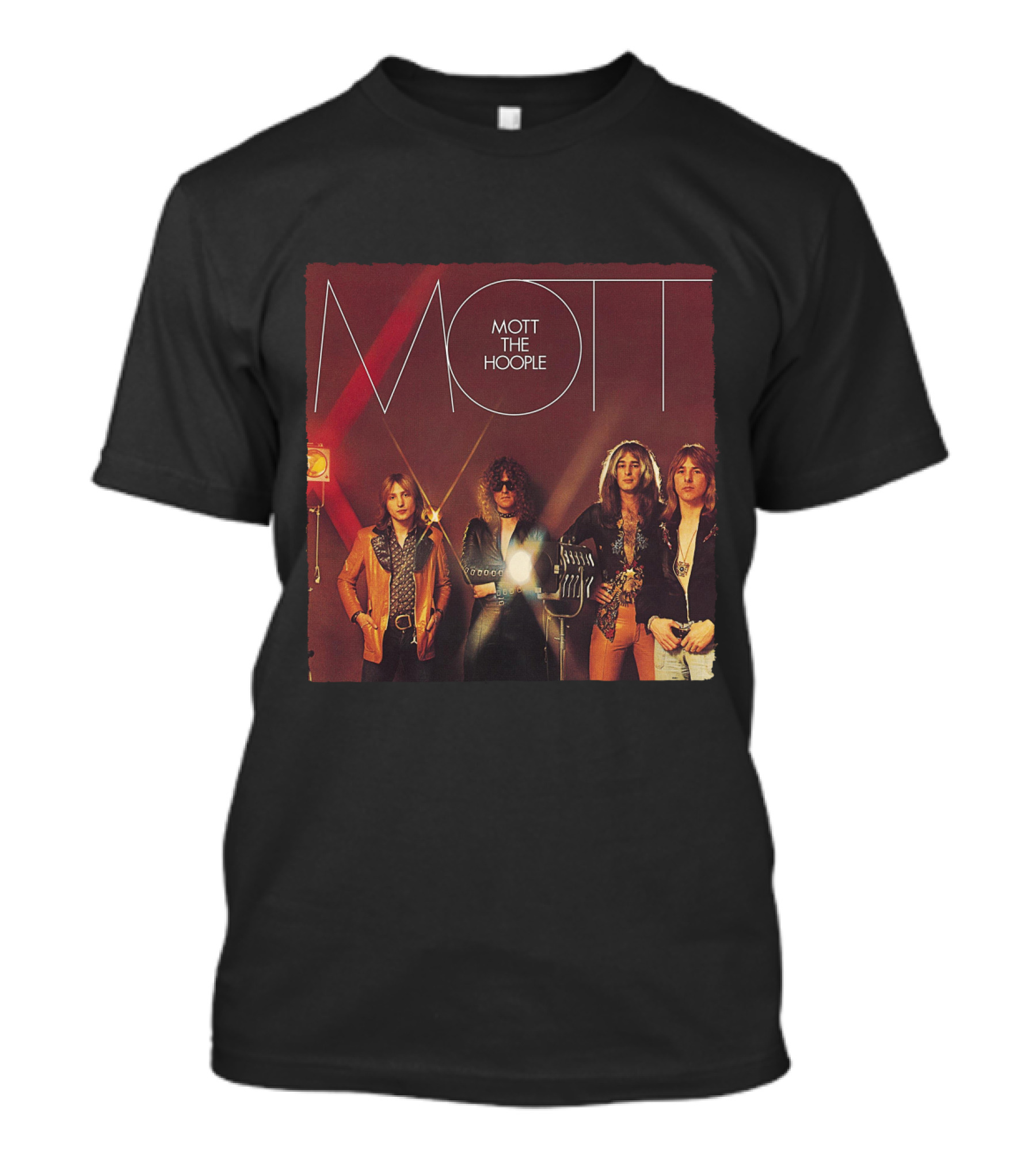 Mott The Hoople Band Album Cover Image From Mth T-Shirt