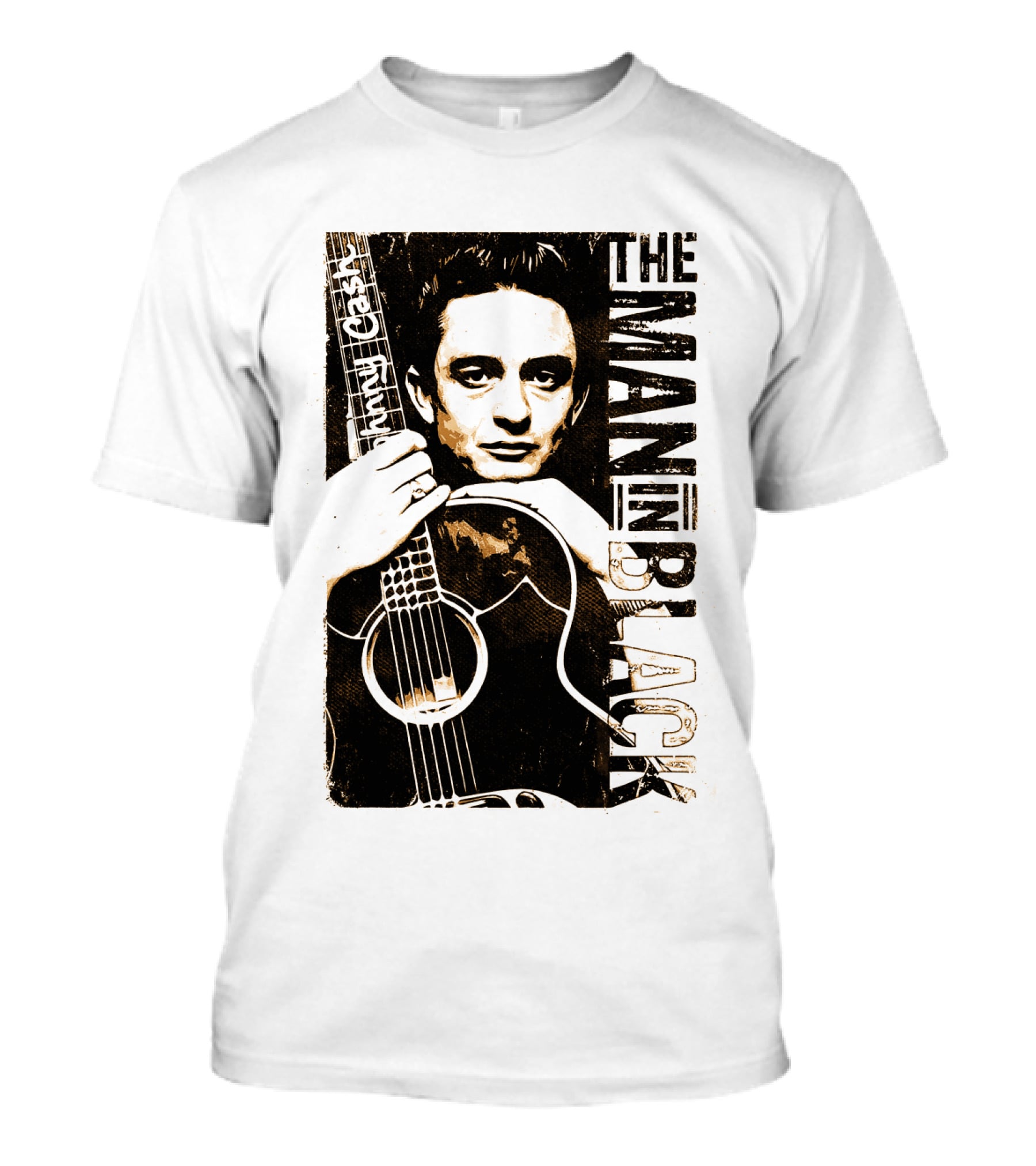 Johnny Cash The Man In Black T-Shirt