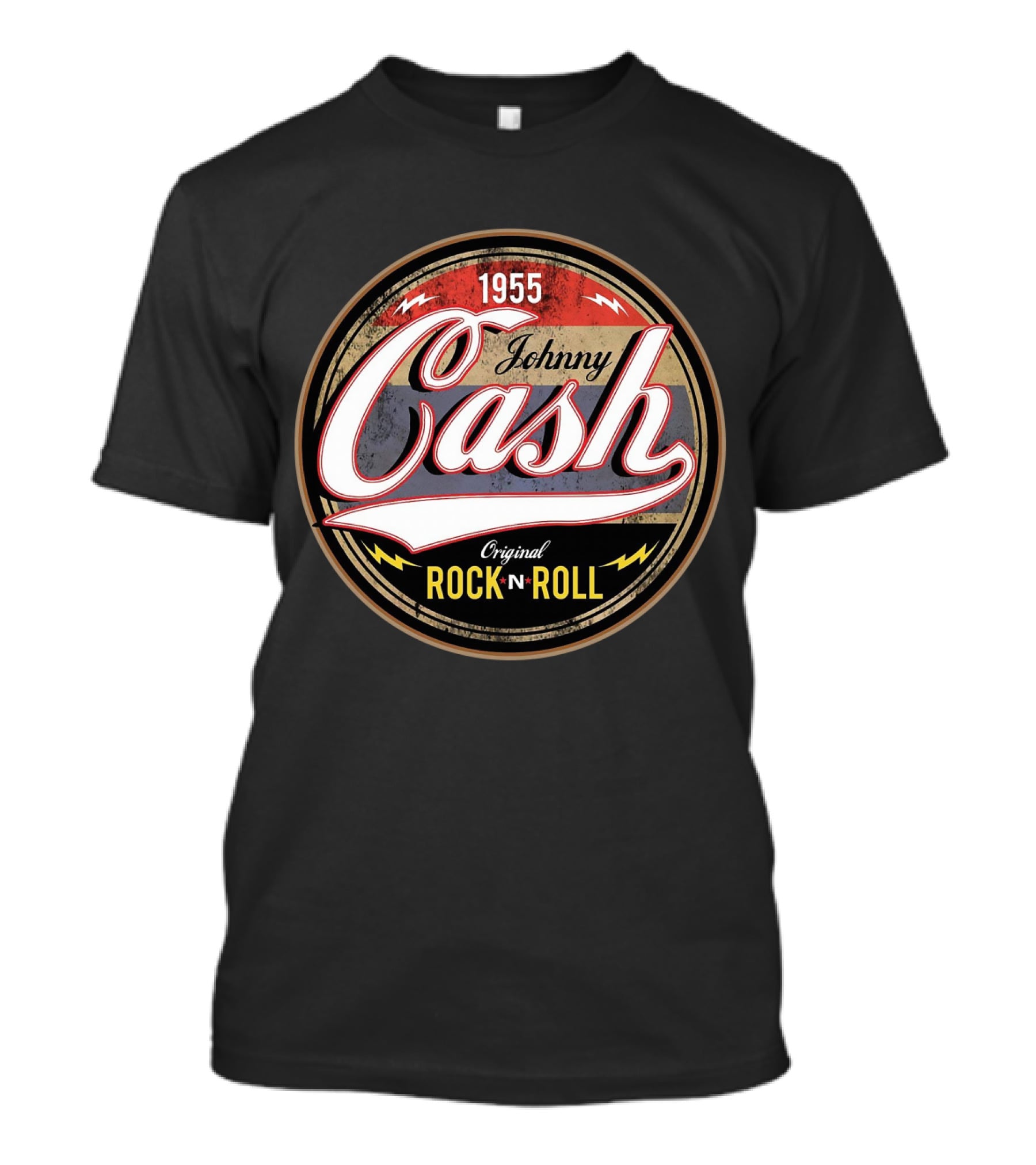 Johnny Cash 1955 Original Rock N Roll T-Shirt