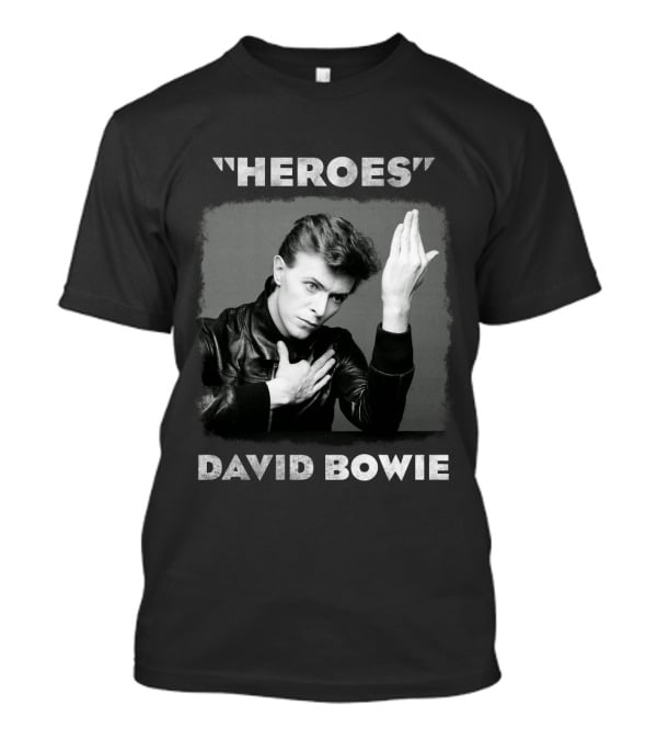 Heroes David Bowie Album Cover T-Shirt