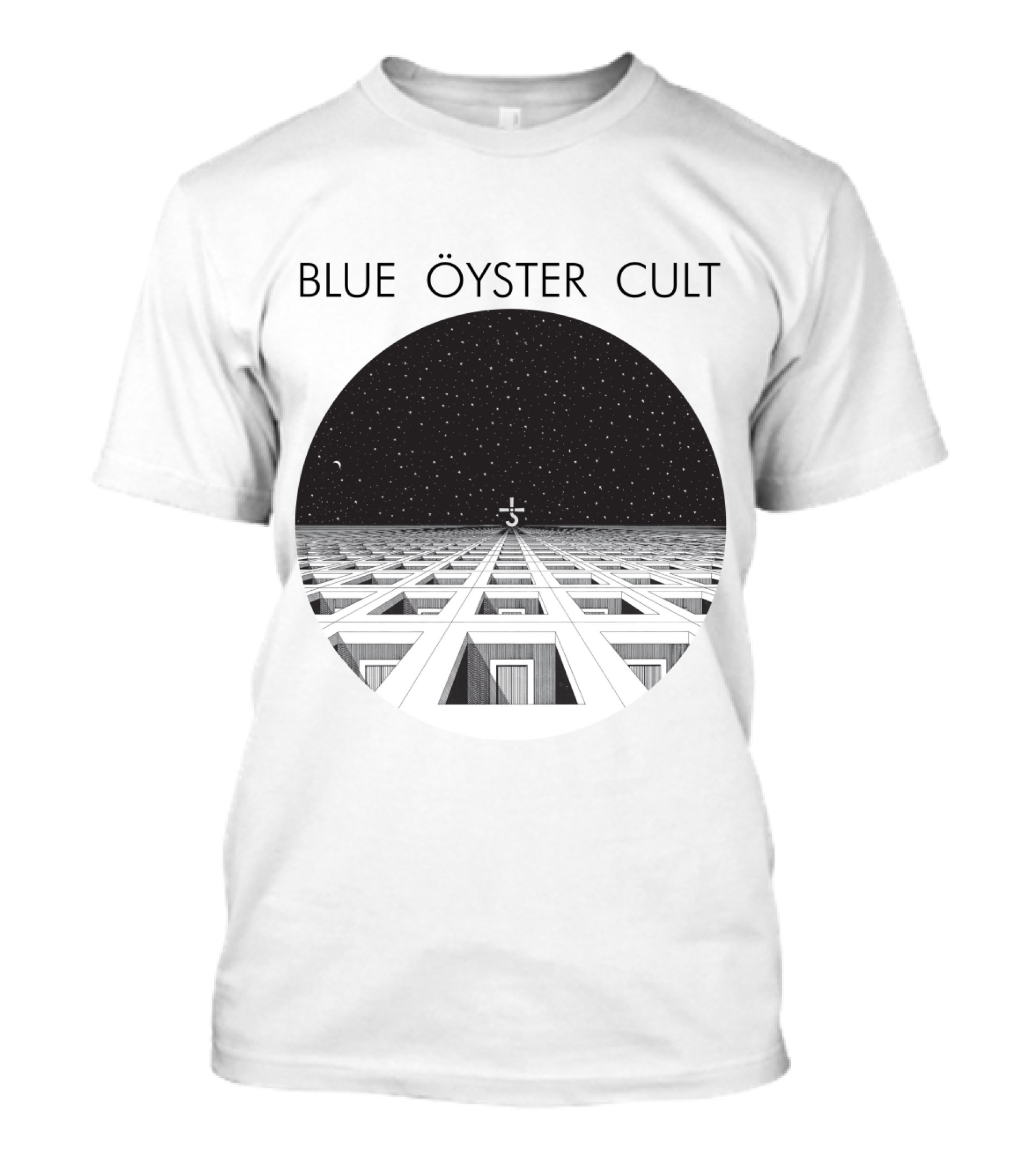 Blue Öyster Cult Imaginos Symbol Starry Night T-Shirt