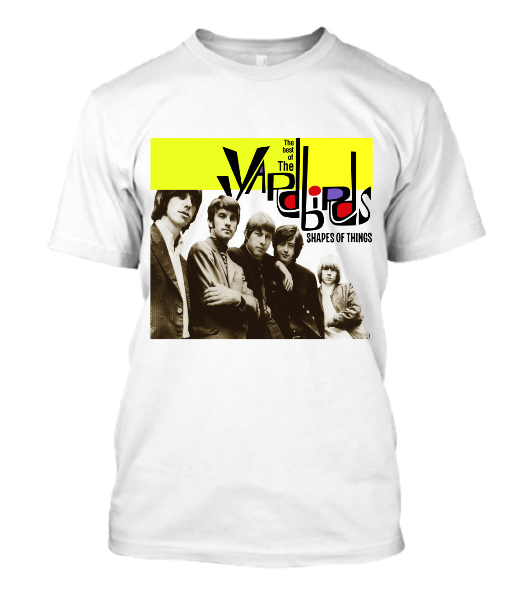 The Best Of The Yardbirds Shapes Of Things T-Shirt