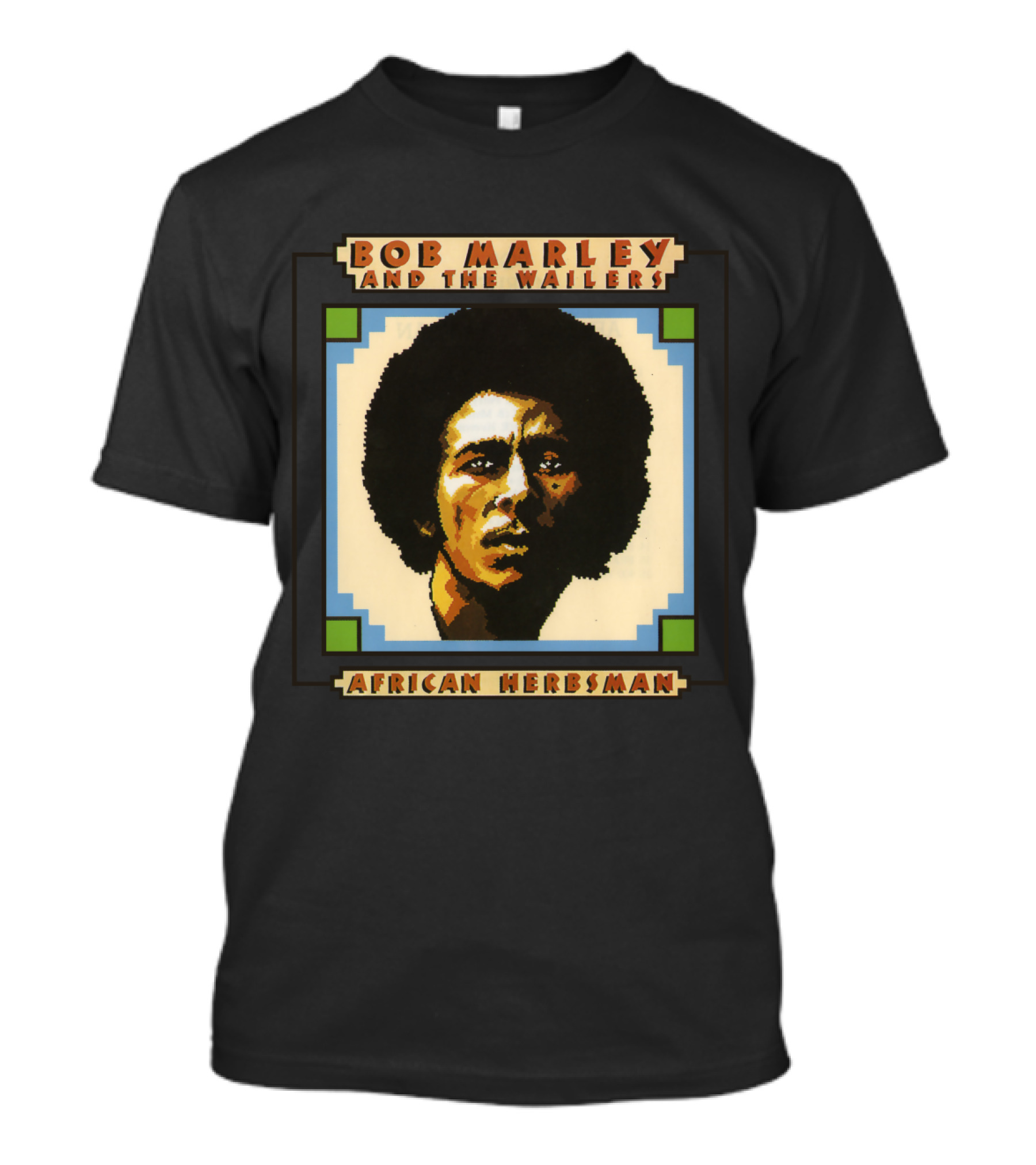 Bob Marley And The Wailers African Herbsman T-Shirt