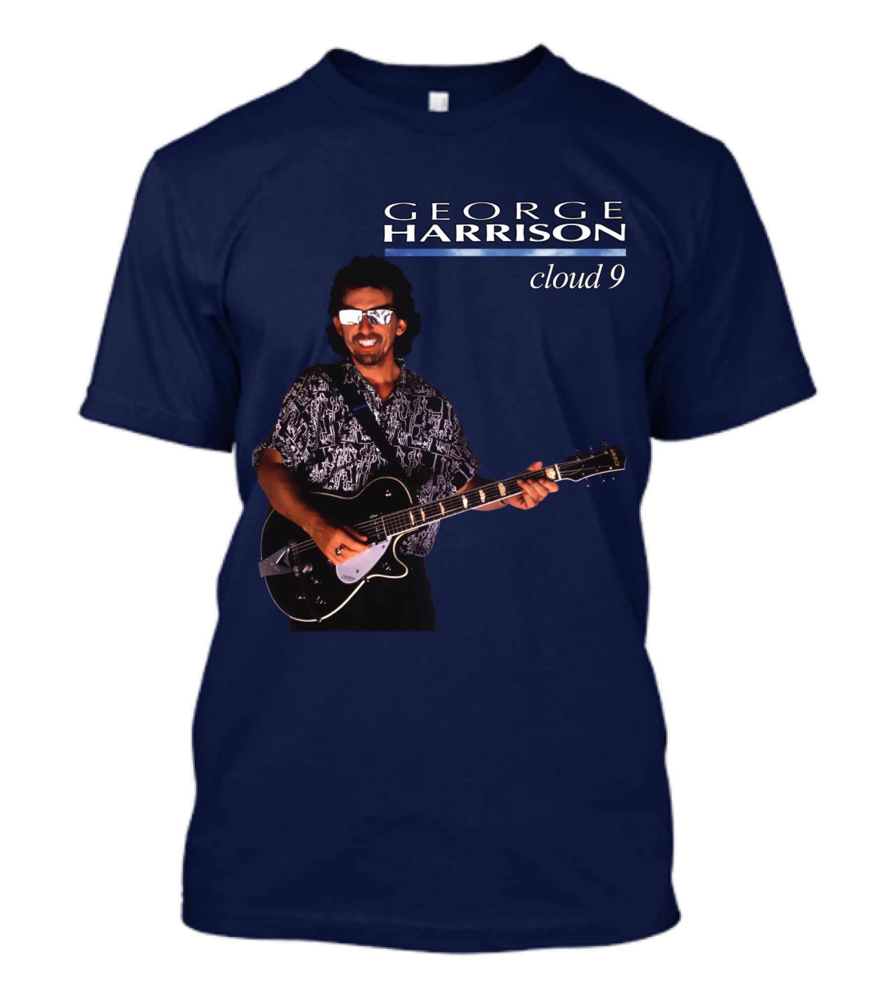 George Harrison Cloud 9 Album Art T-Shirt