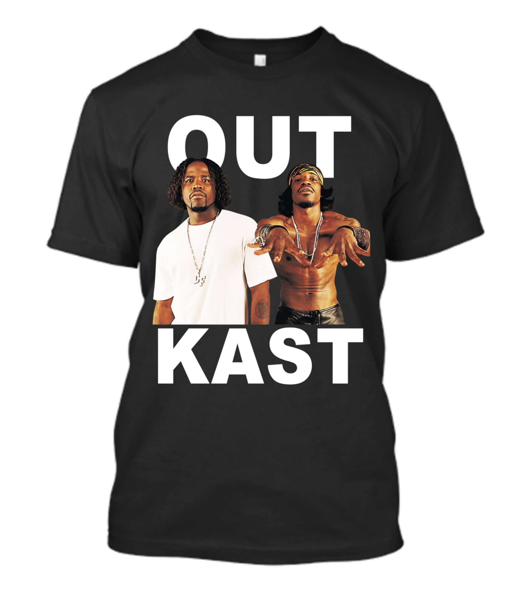 Outkast Duo In Iconic Music Style T-Shirt