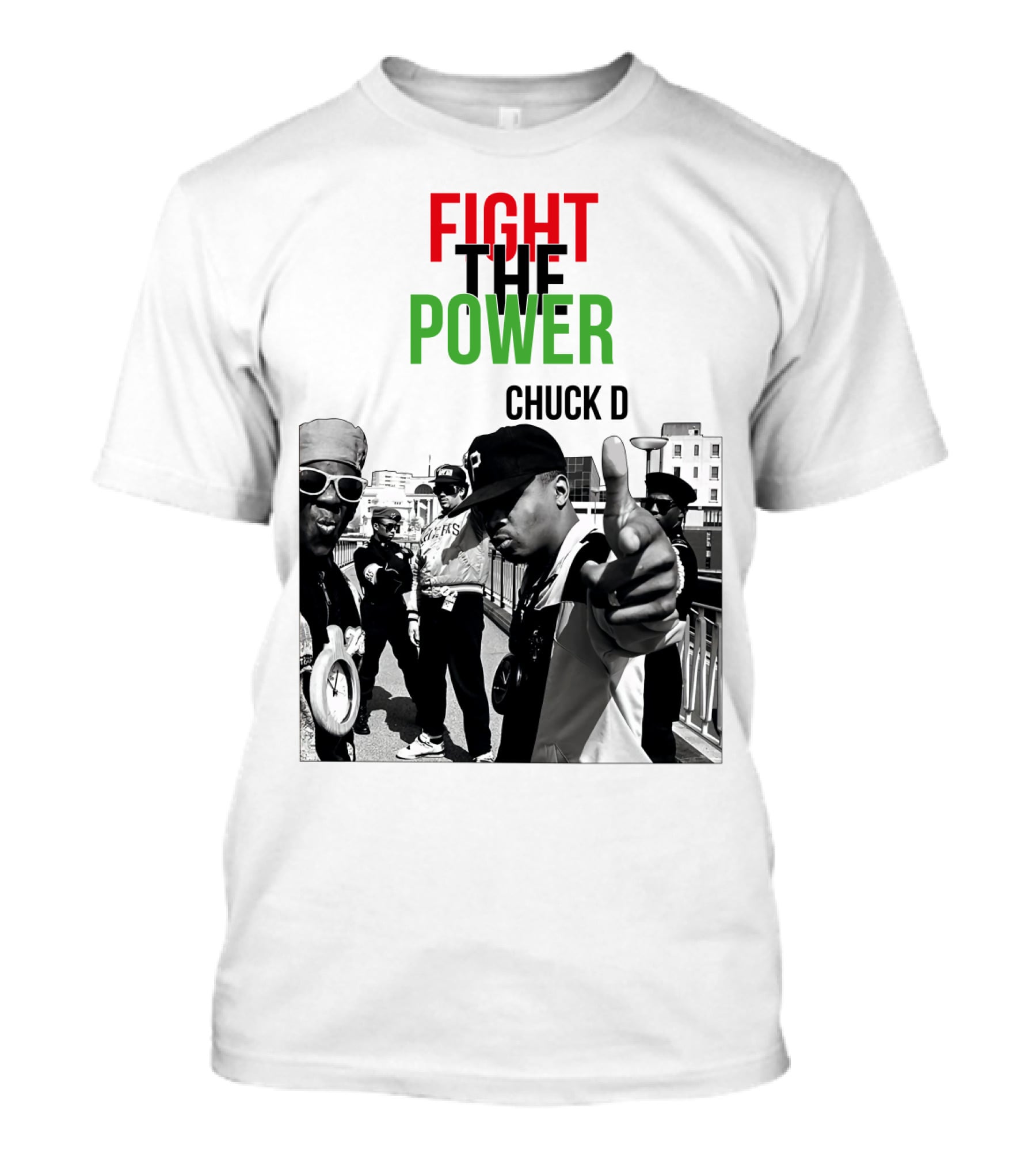 Fight The Power Chuck D T-Shirt