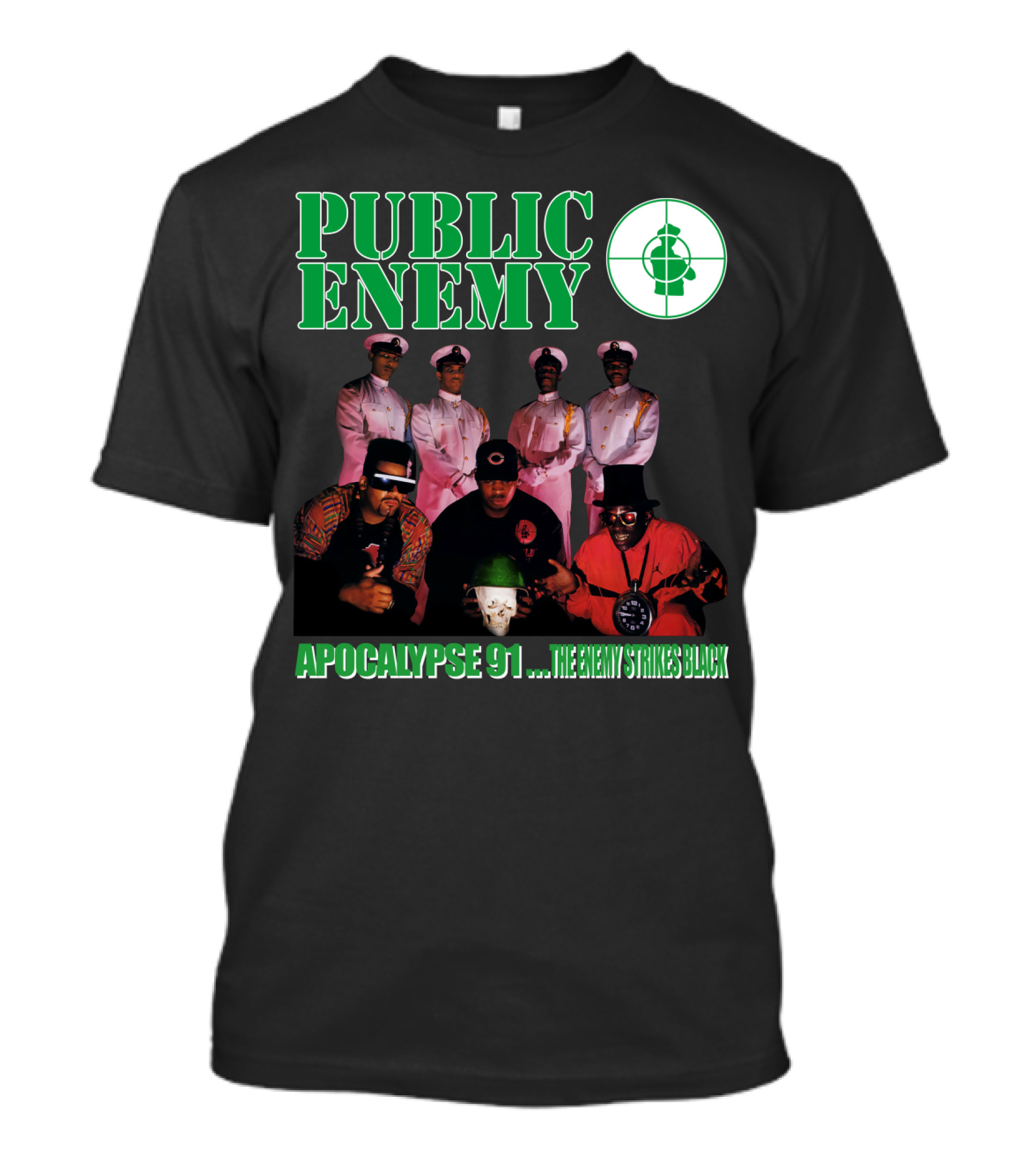 Public Enemy Apocalypse 91 The Enemy Strikes Black T-Shirt