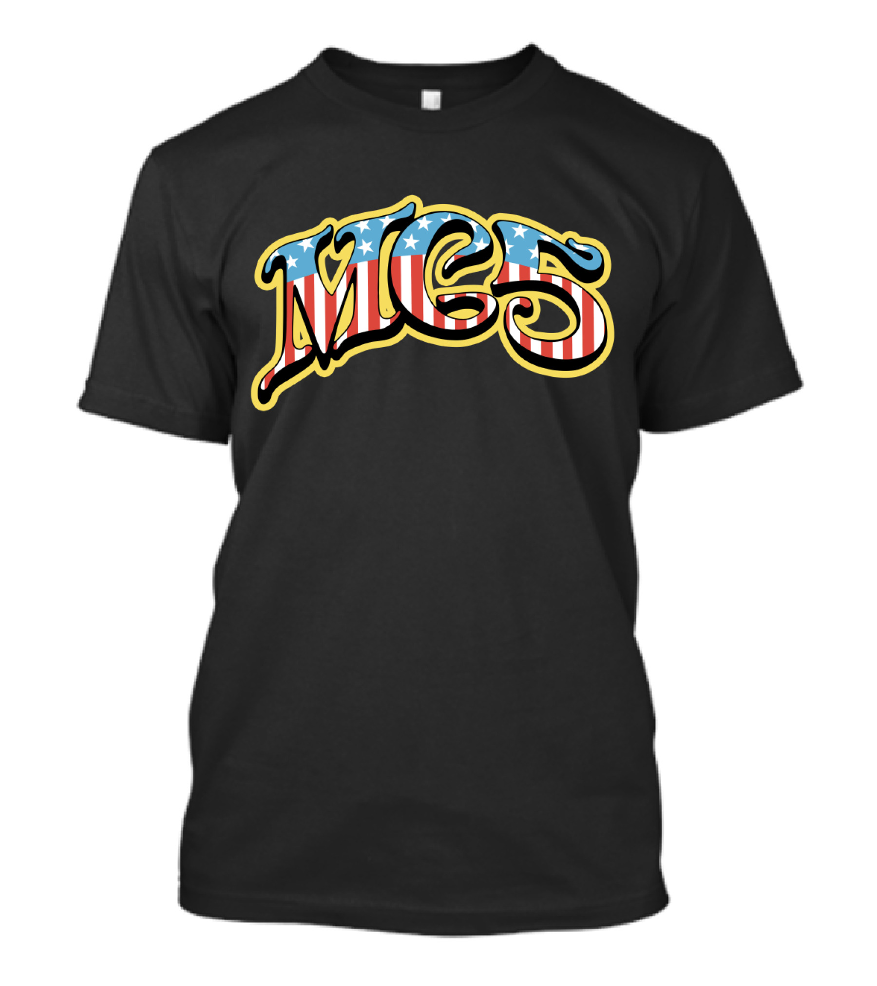 Mc5 American Flag Style T-Shirt