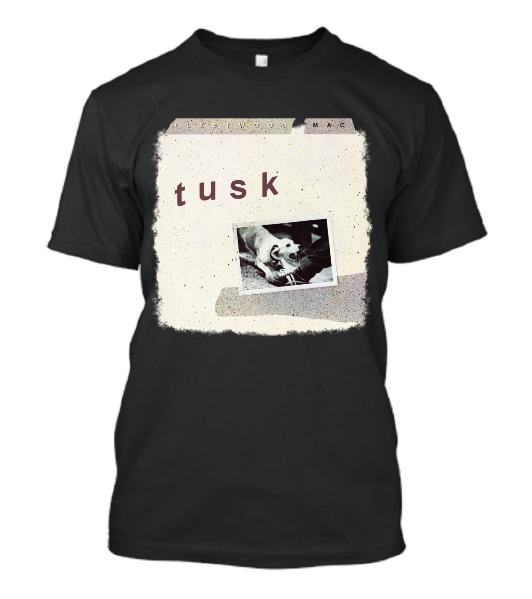 Fleetwood Mac Tusk Album Dog Photo Cover T-Shirt