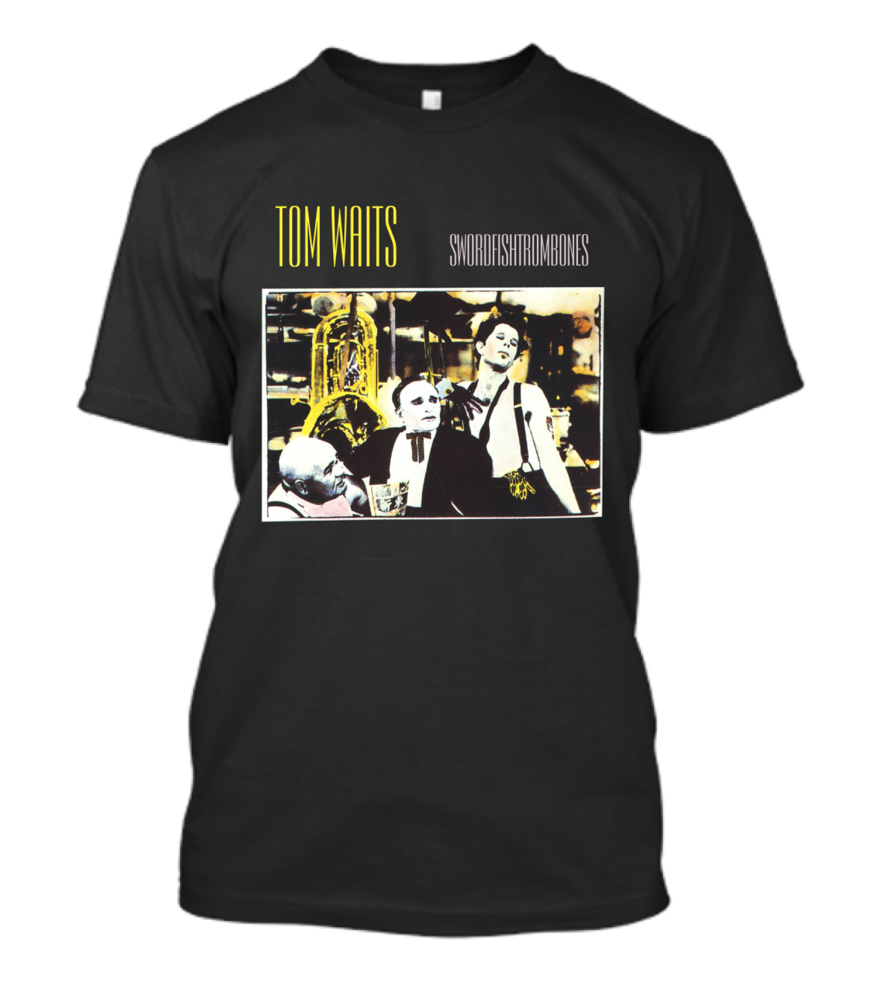 Tom Waits Swordfishtrombones Album Cover T-Shirt
