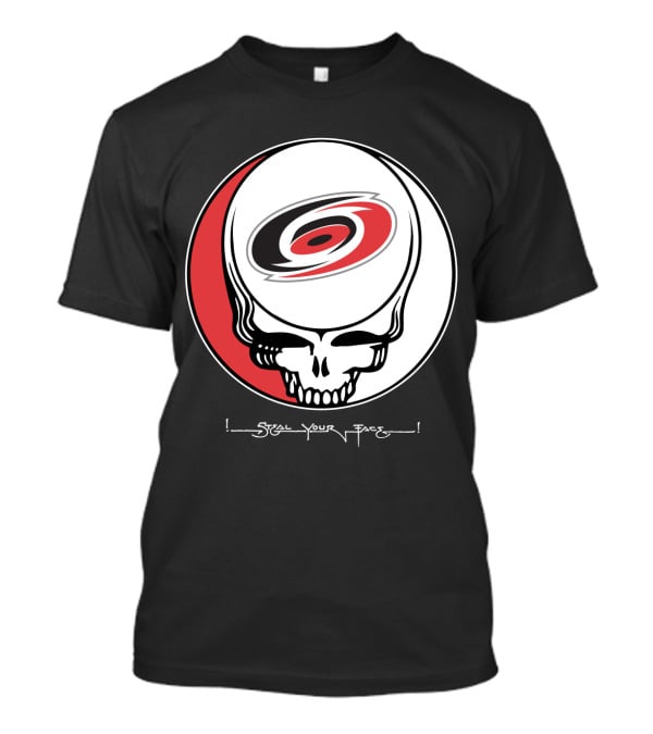 Steal Your Face Grateful Dead Carolina Hurricanes T-Shirt