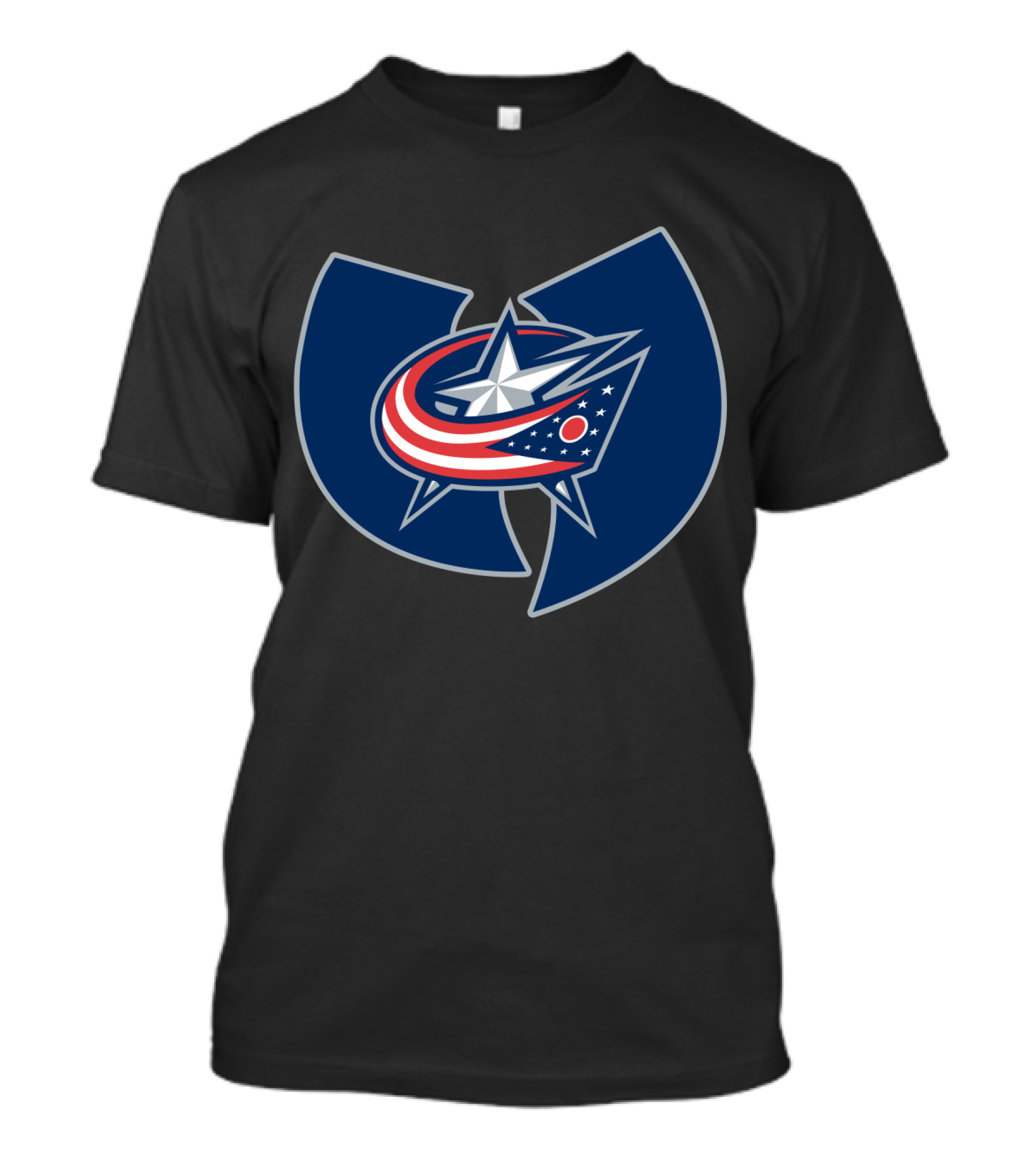 Columbus Blue Jackets Wu-Tang Clan Mashup T-Shirt