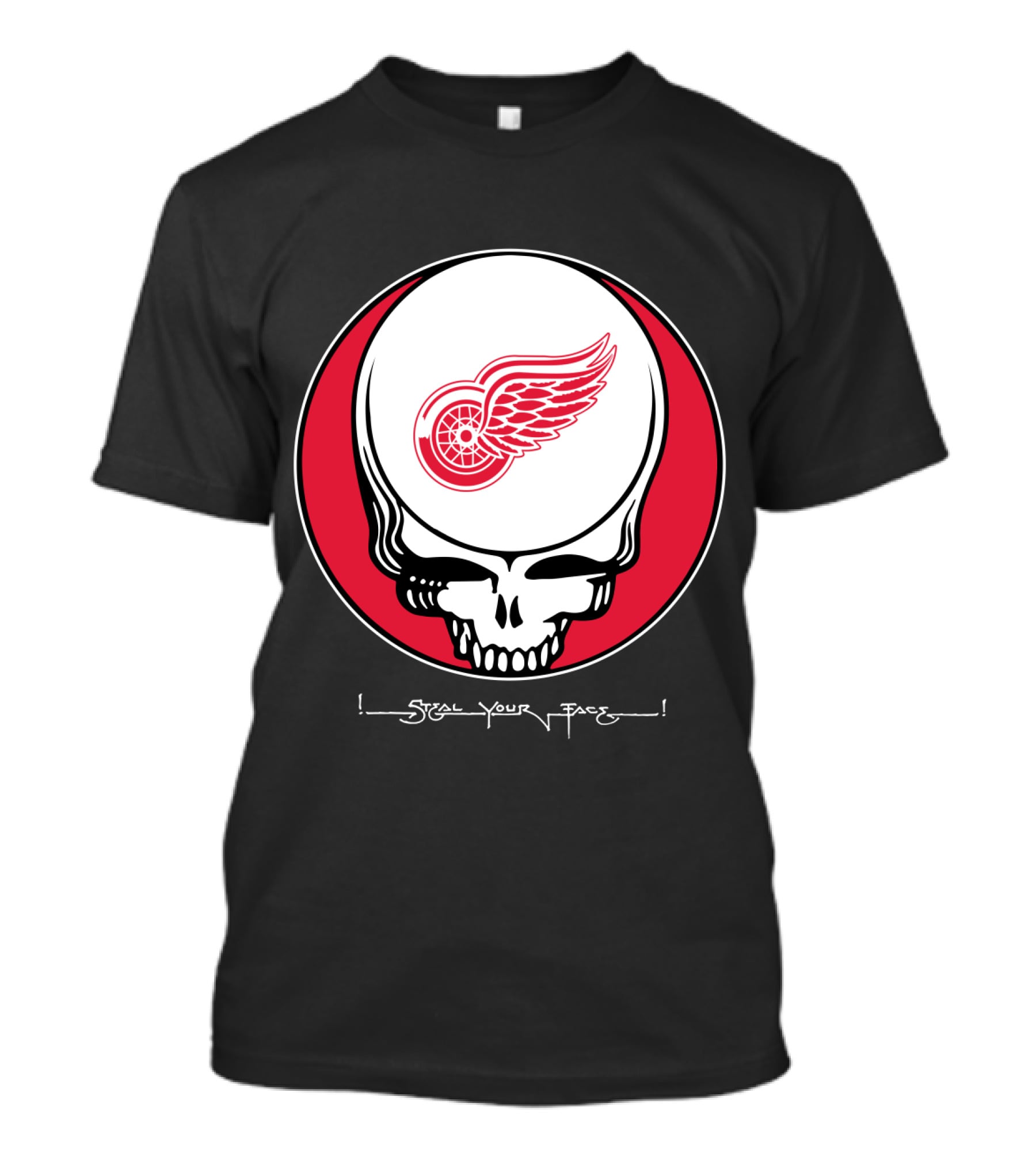 Grateful Dead Steal Your Face Detroit Red Wings T-Shirt
