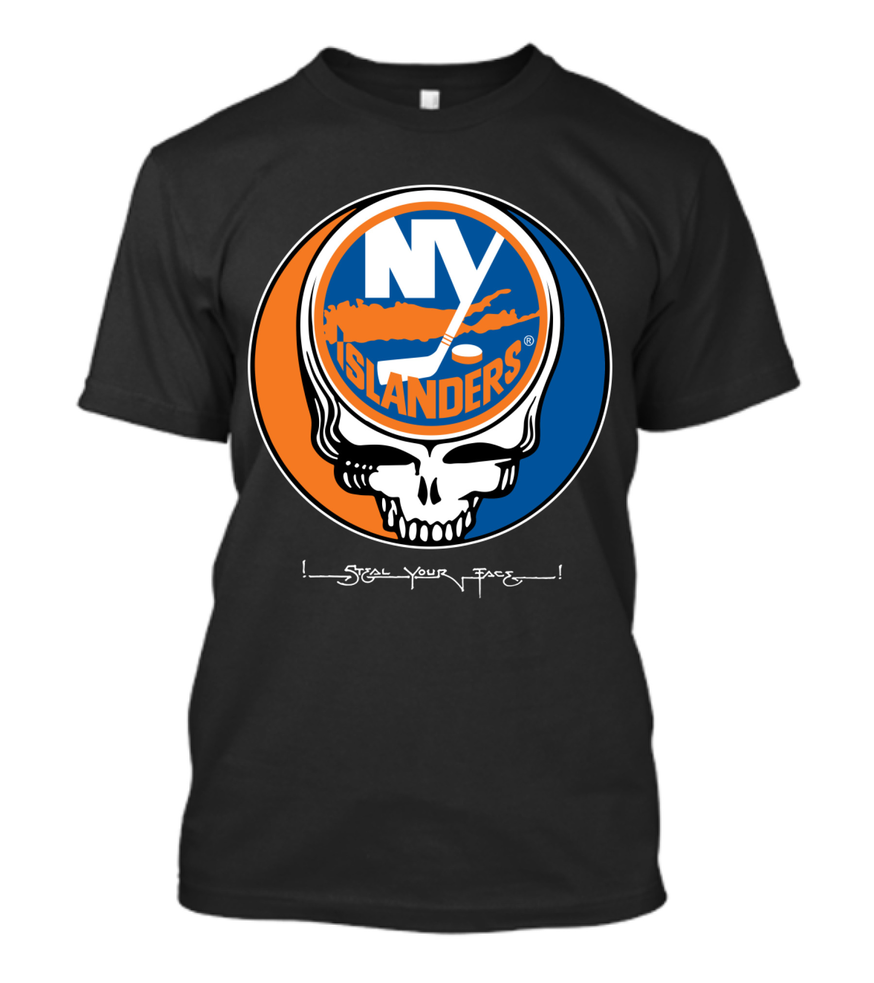 GRATEFUL DEAD NY ISLANDERS STEAL YOUR FACE T-Shirt