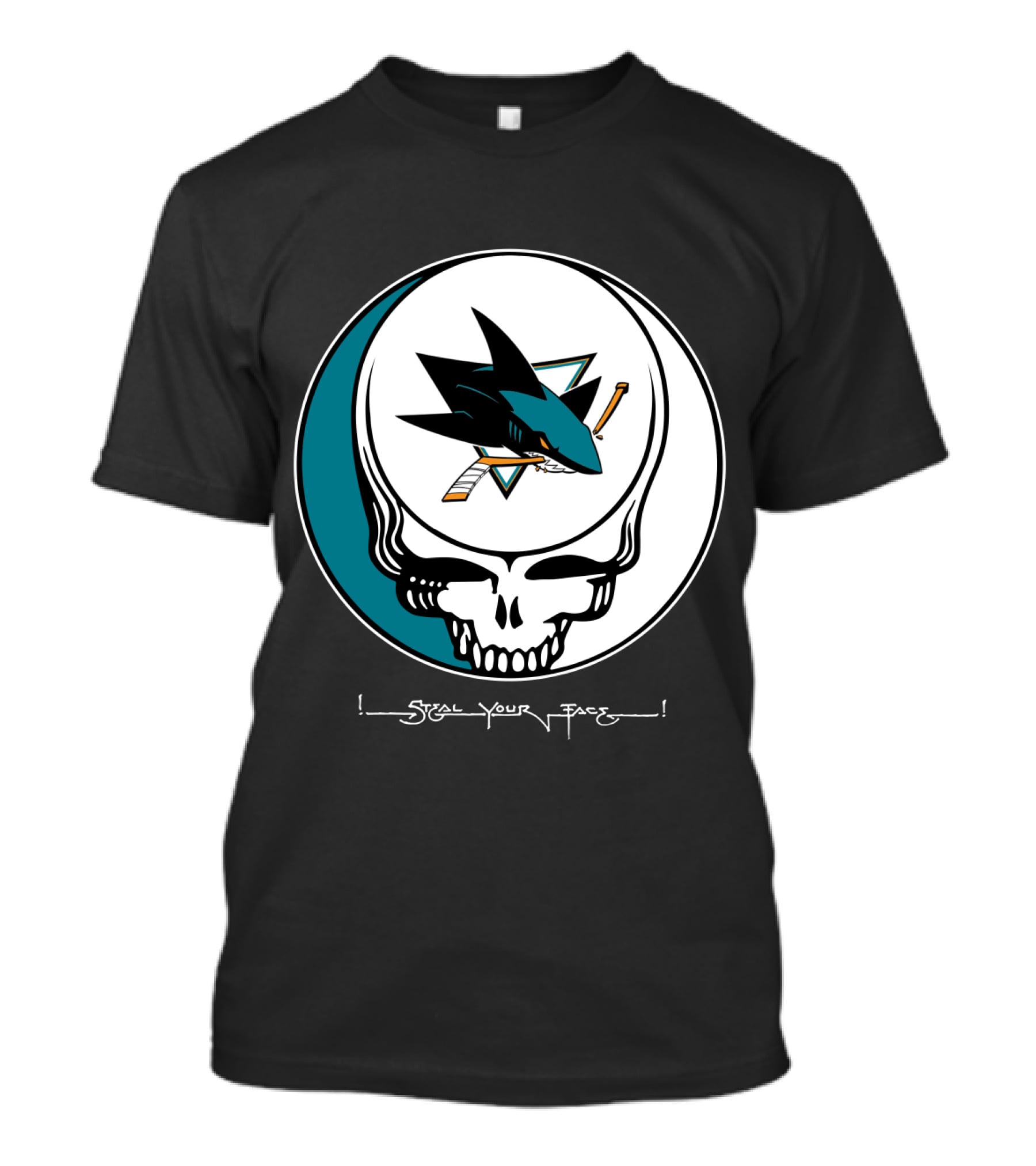 Grateful Dead Steal Your Face San Jose Sharks T-Shirt