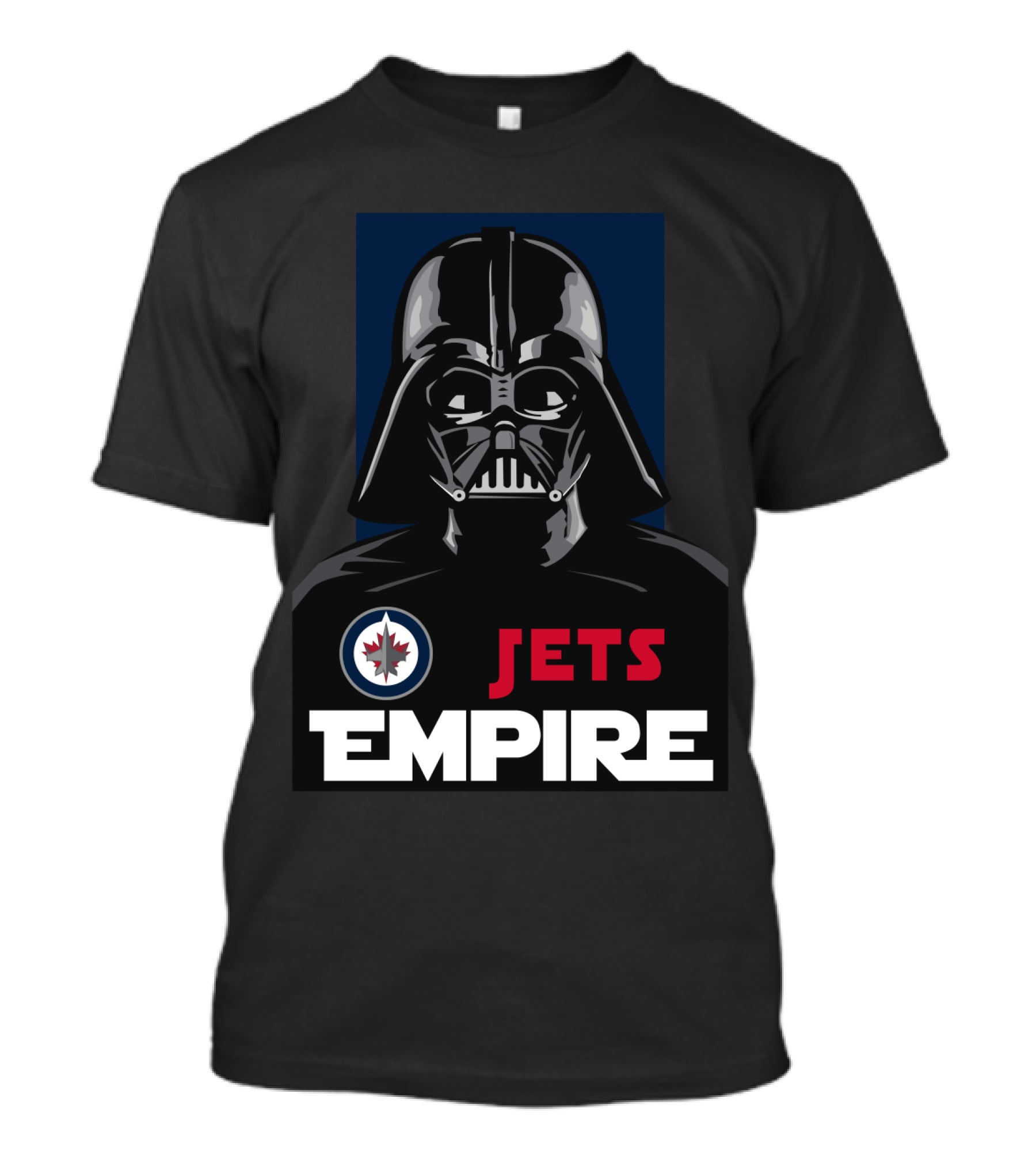 Winnipeg Jets Empire Darth Vader NHL T-Shirt