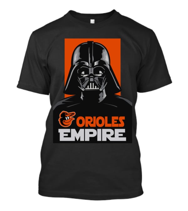 Baltimore Orioles Empire Darth Vader Orioles Empire T-Shirt