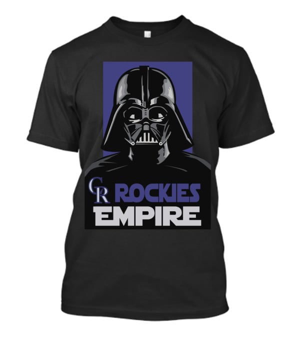 Colorado Rockies Empire Cr Darth Vader T-Shirt