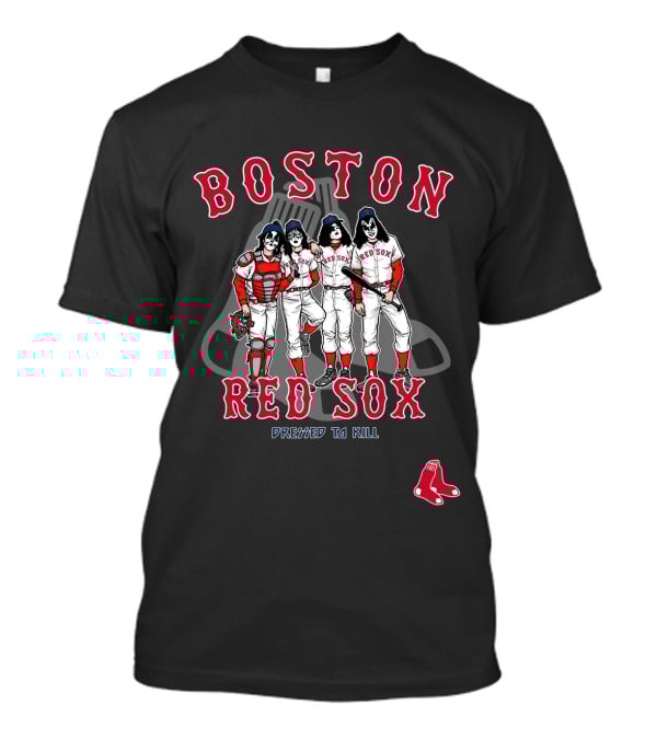 Boston Red Sox KISS Dressed To Kill T-Shirt