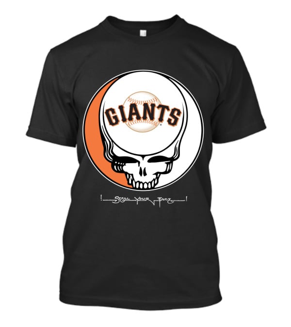 GRATEFUL DEAD San Francisco Giants Steal Your Face T-Shirt