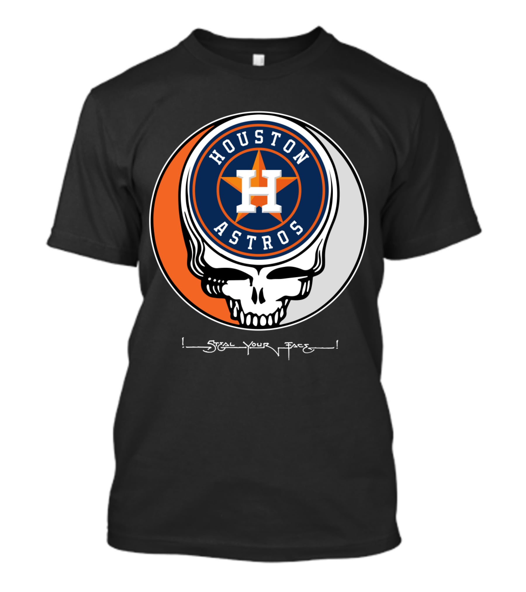 Houston Astros Grateful Dead Steal Your Face T-Shirt