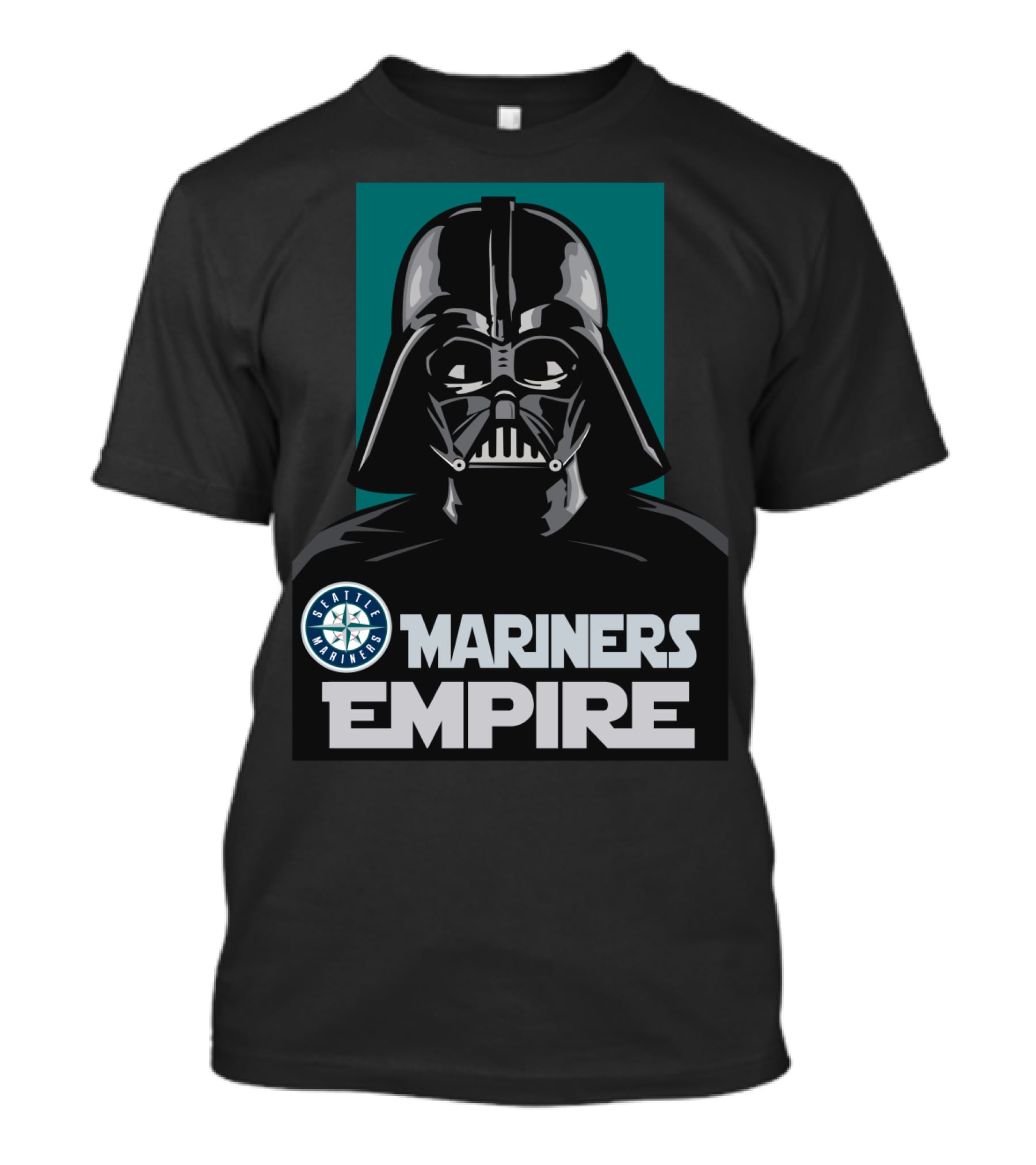 Seattle Mariners Darth Vader Empire T-Shirt