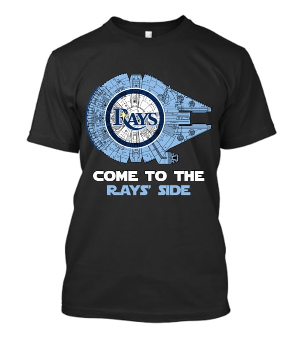 Rays Come To The Rays' Side Millennium Falcon T-Shirt