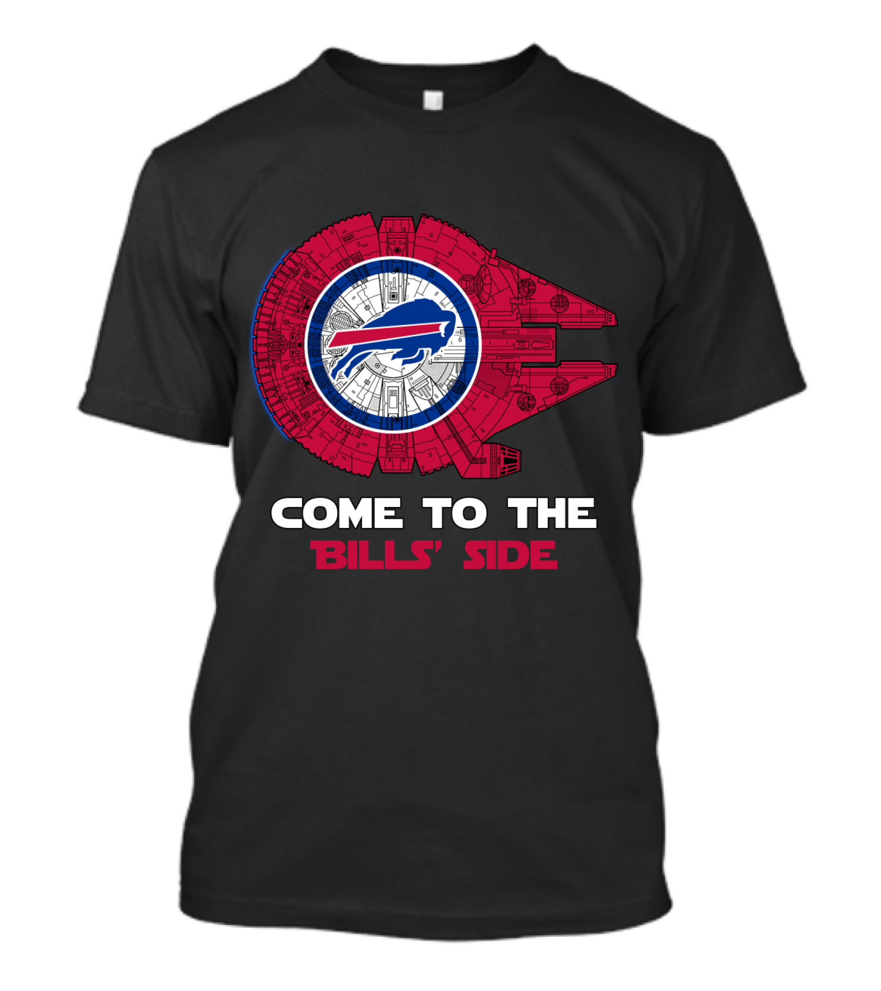 Buffalo Bills Millennium Falcon Come To The Bills' Side T-Shirt