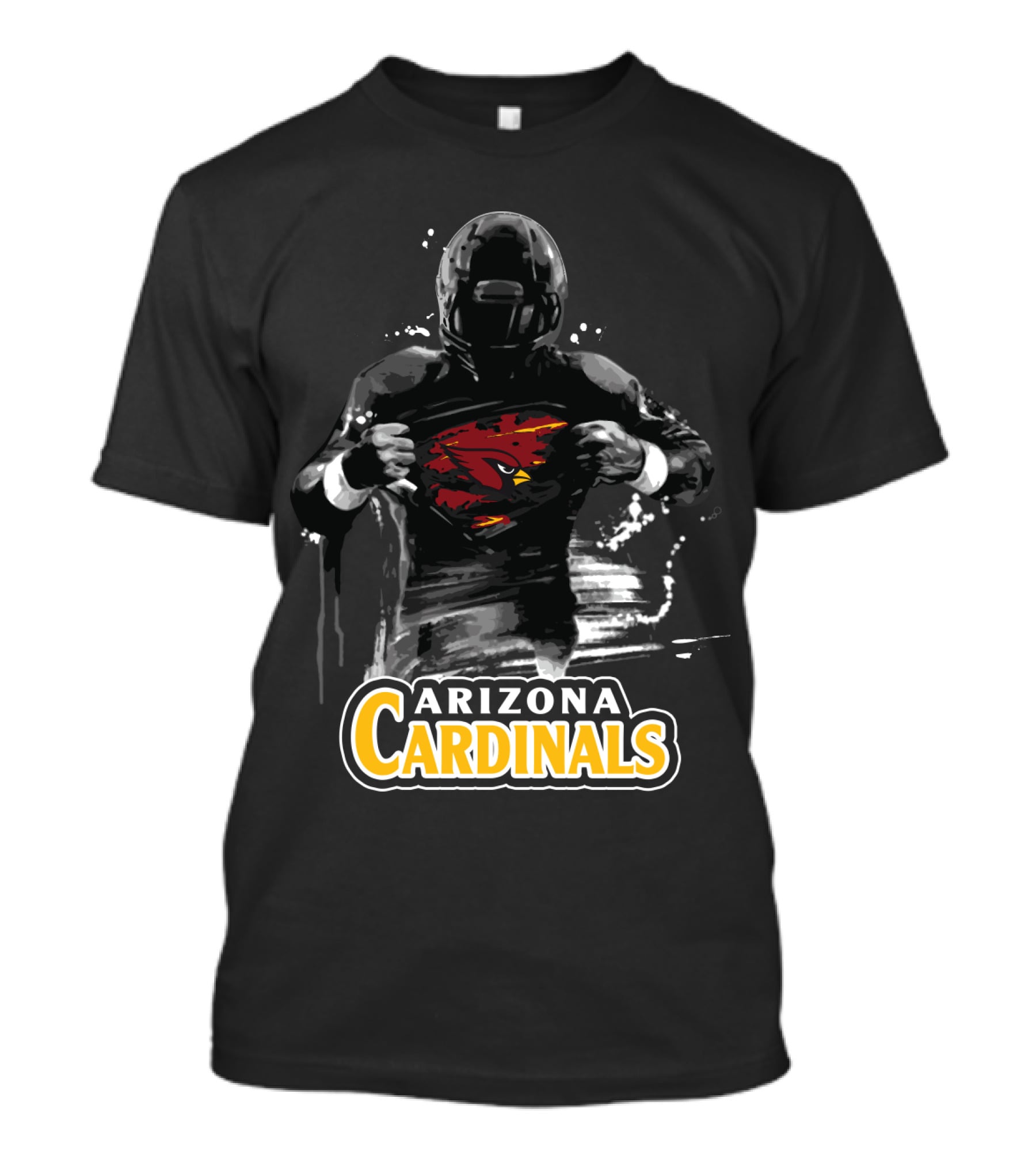 Arizona Cardinals Football Hero Emblem Reveal T-Shirt