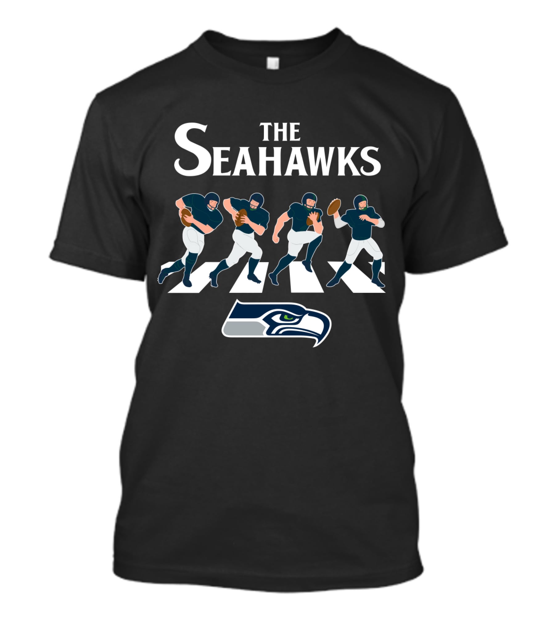 The Seahawks Abbey Road Seattle Seahawks T-Shirt