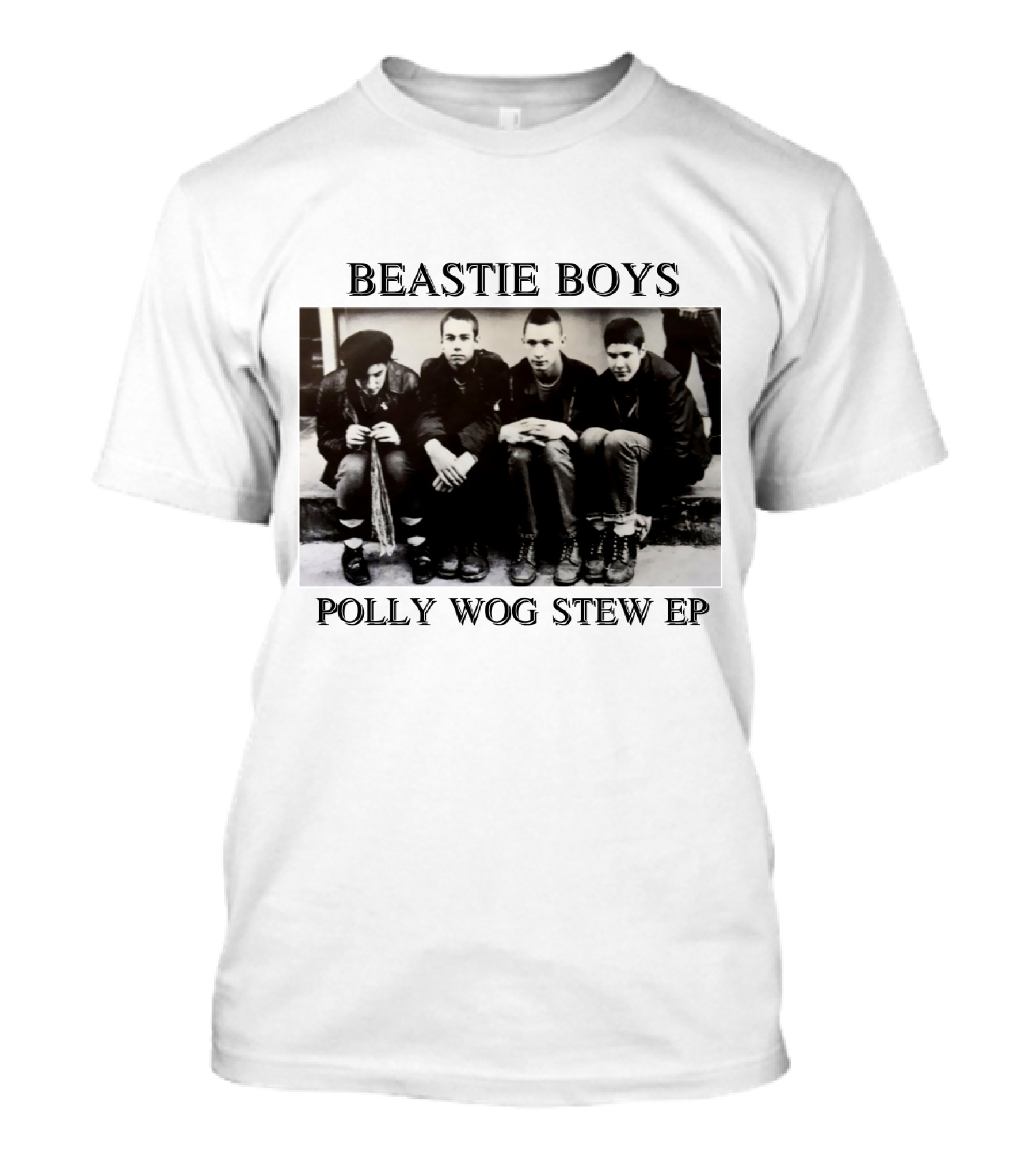 Beastie Boys Polly Wog Stew EP Group Photo T-Shirt