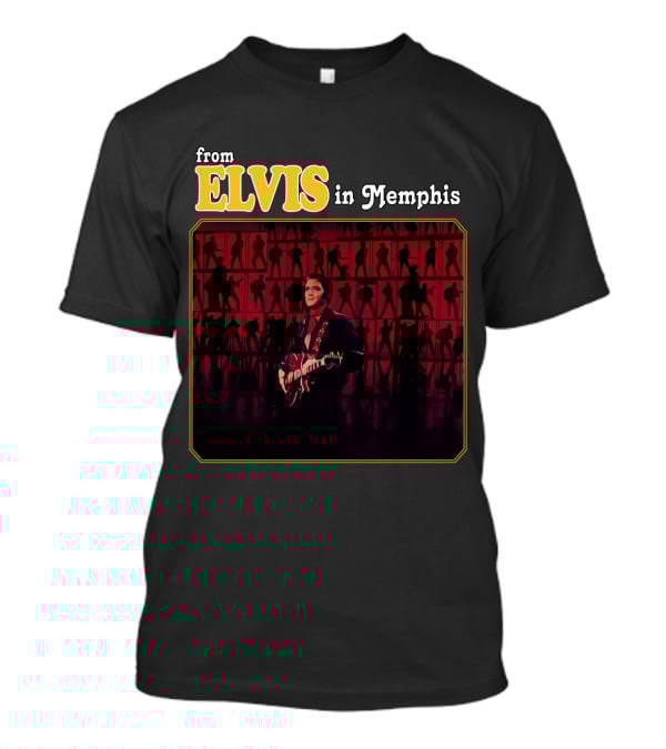 From Elvis In Memphis Silhouette Performance Image EVPL 04 T-Shirt