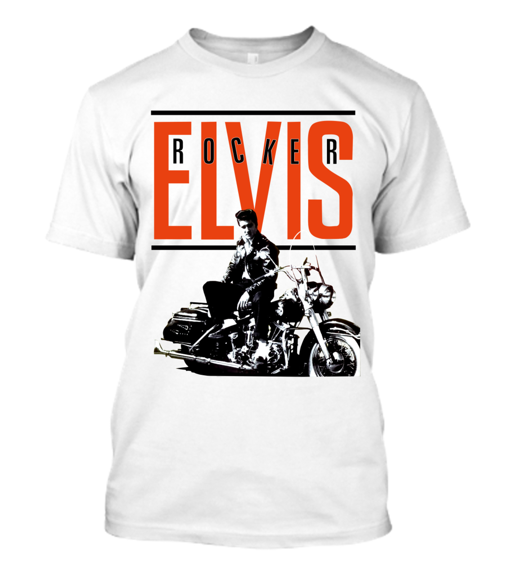 ELVIS Rocker Motorcycle T-Shirt