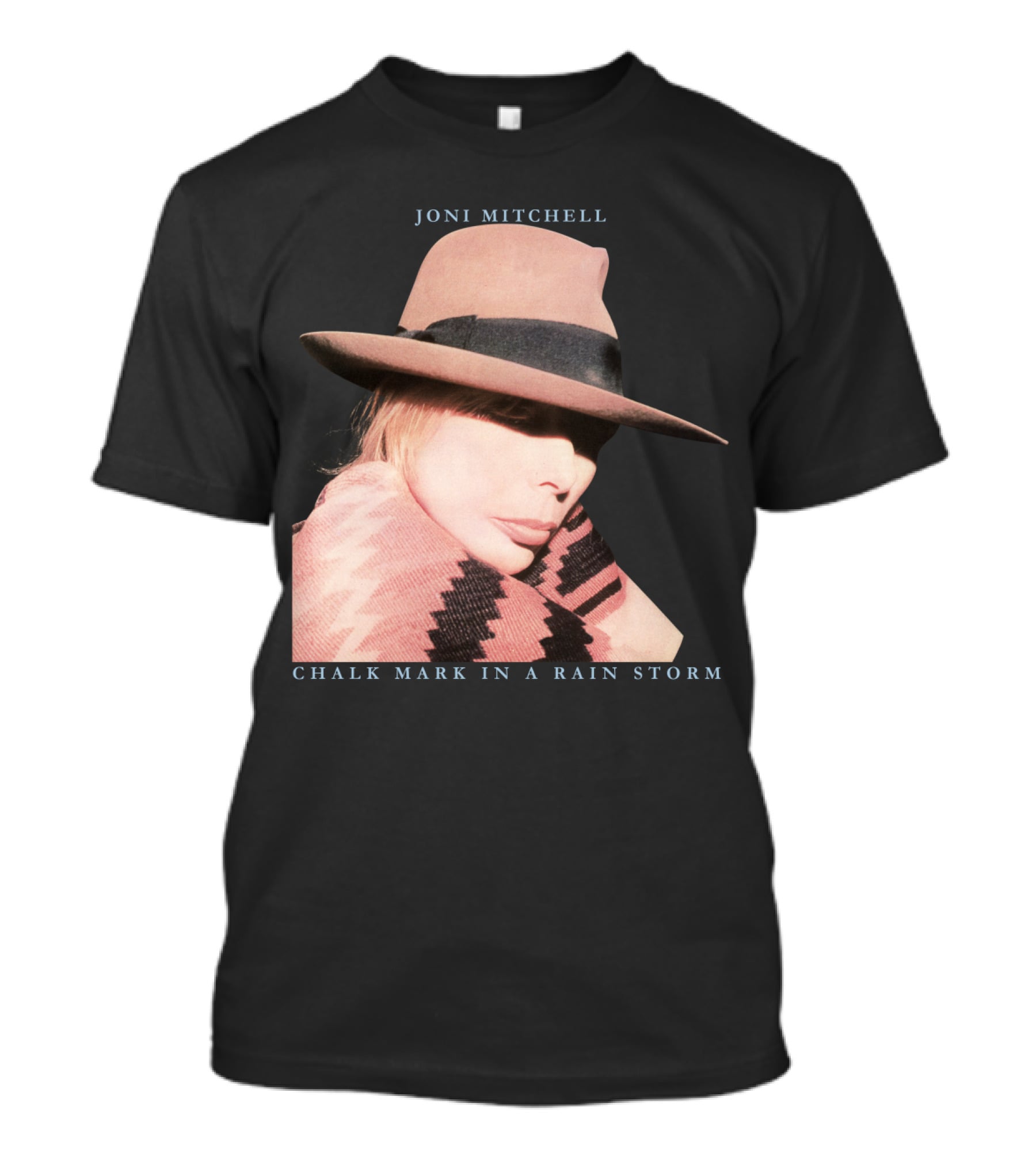Joni Mitchell Chalk Mark In A Rain Storm Hat T-Shirt