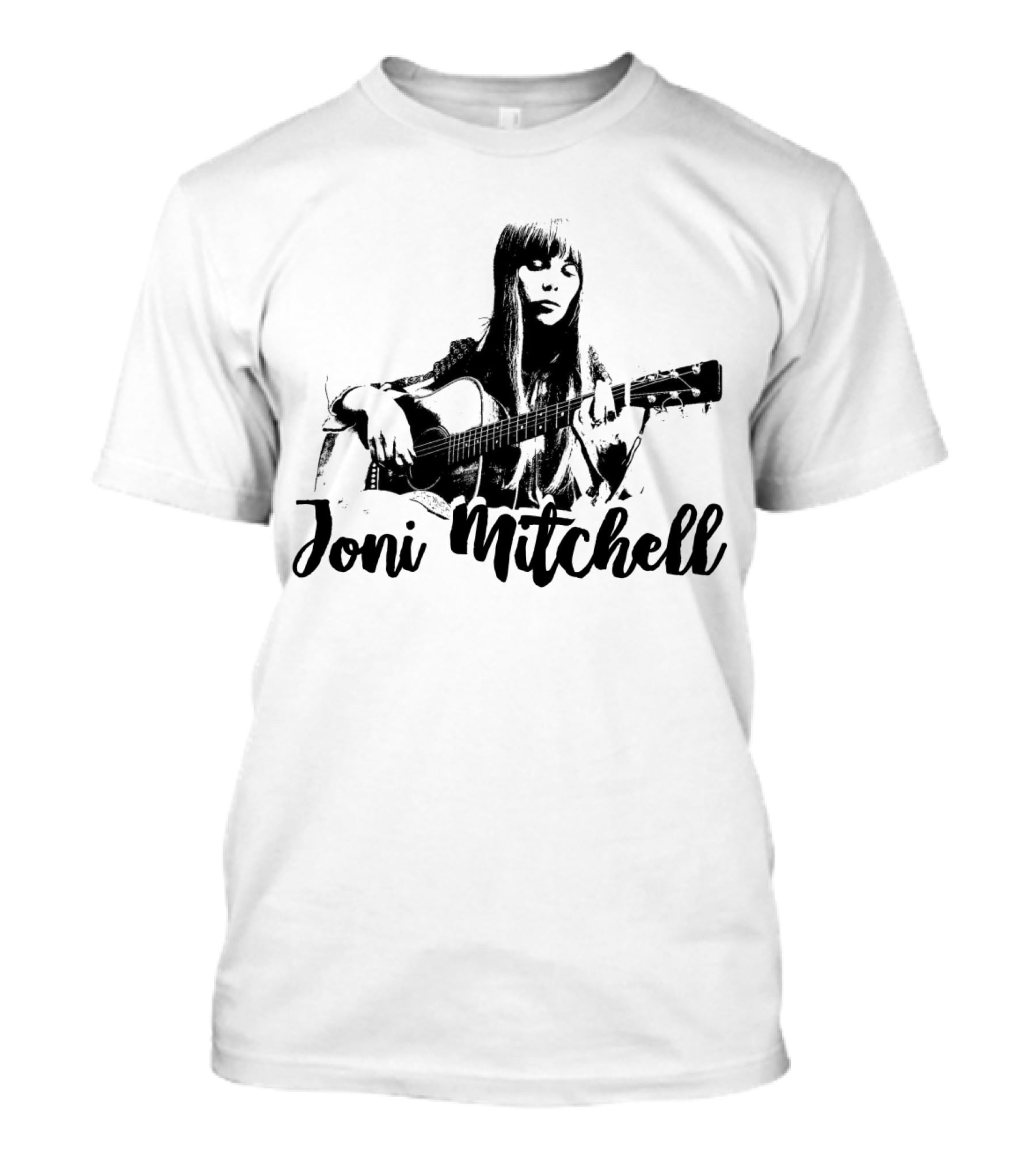 Joni Mitchell Guitar T-Shirt