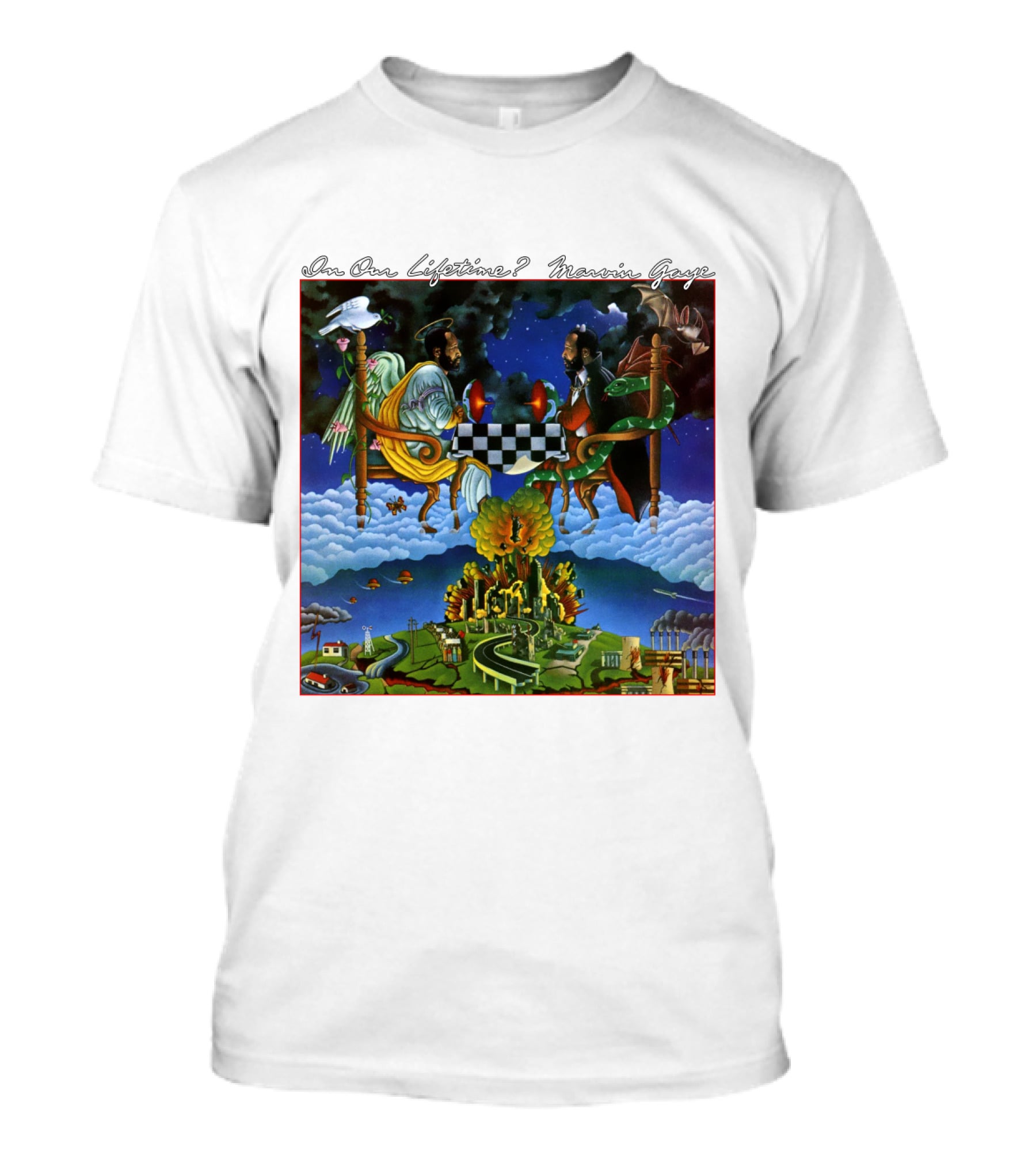 In Our Lifetime Marvin Gaye Album T-Shirt